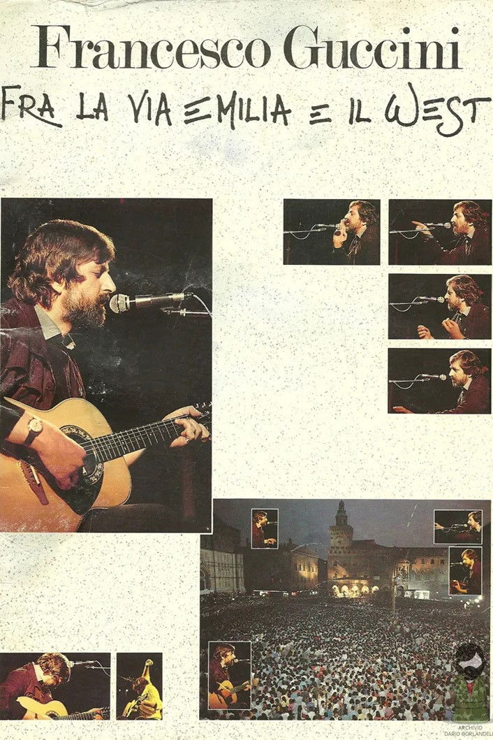 Locandina di Francesco Guccini - Fra la Via Emilia e il West