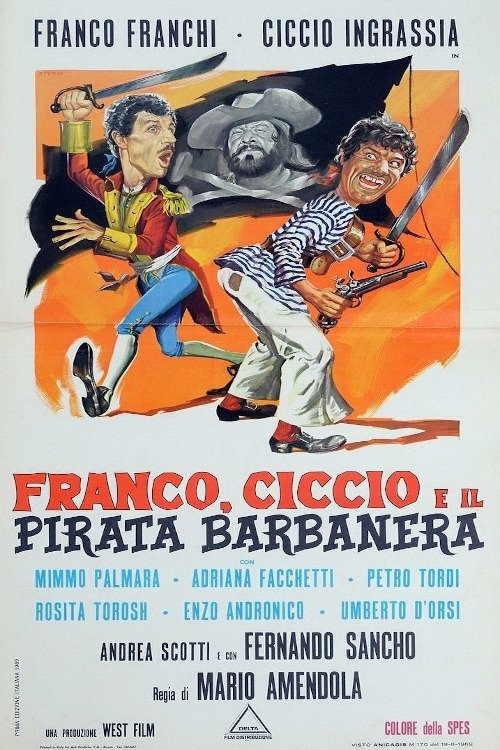Locandina di Franco, Ciccio e il pirata Barbanera