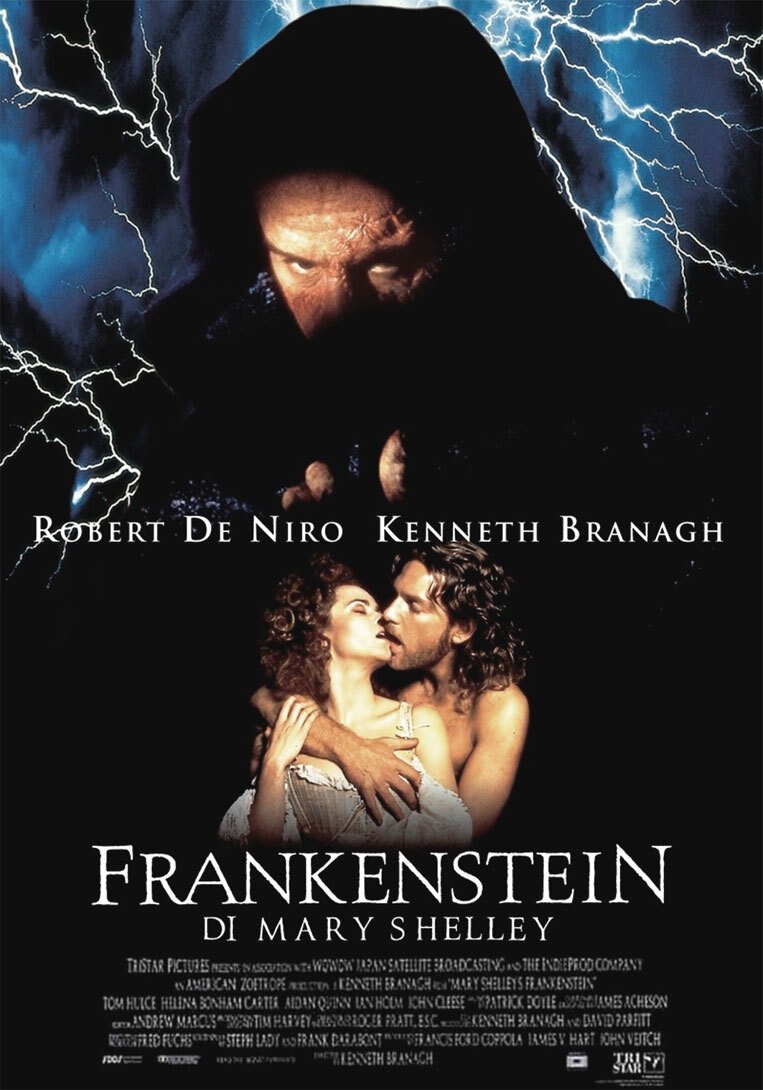 Locandina di Frankenstein di Mary Shelley