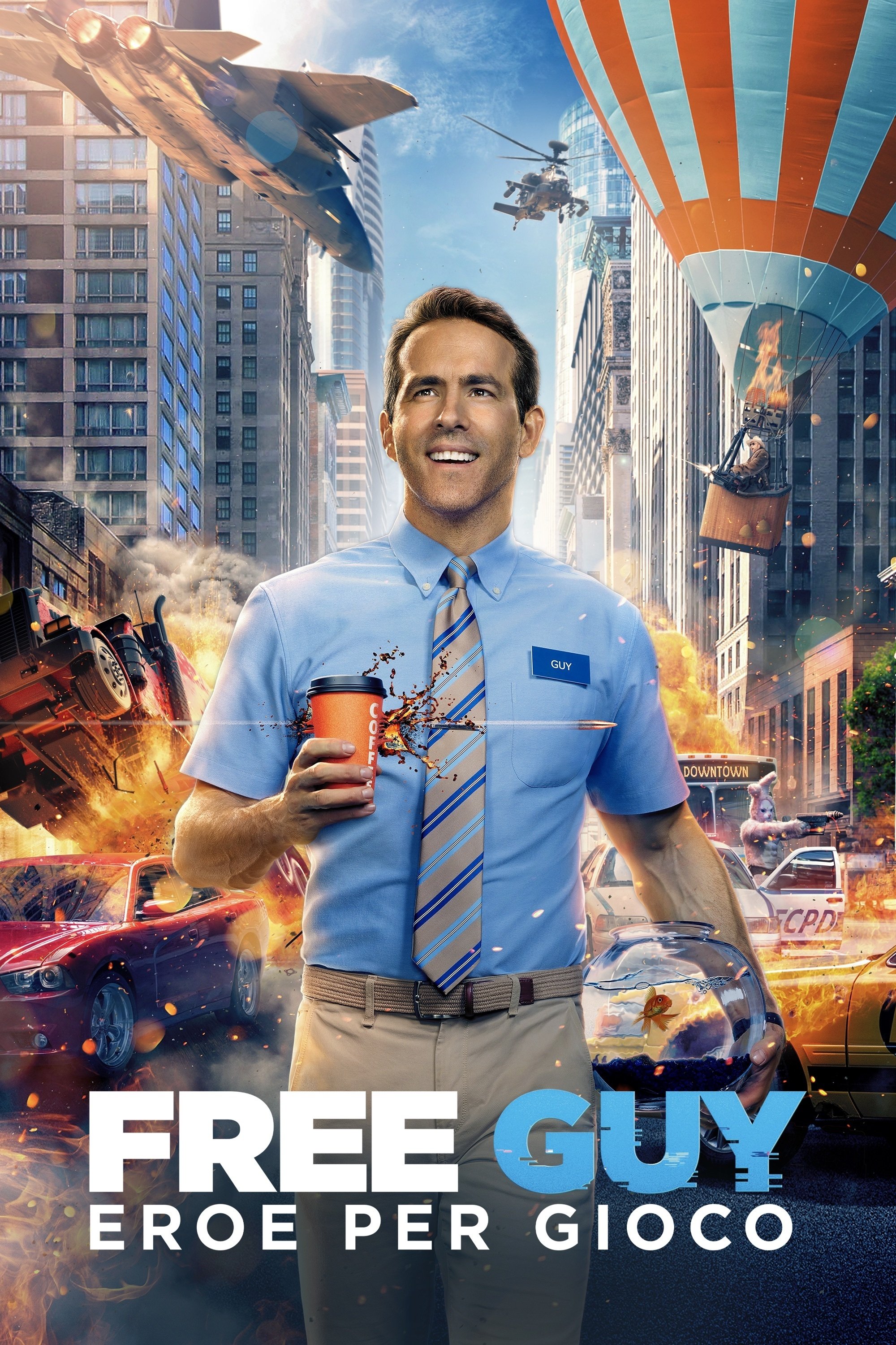 Locandina di Free Guy - Eroe per gioco