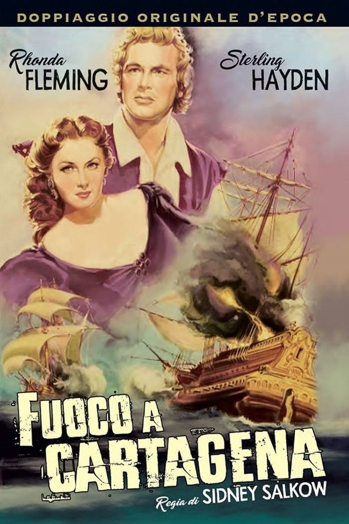 Locandina di Fuoco a Cartagena