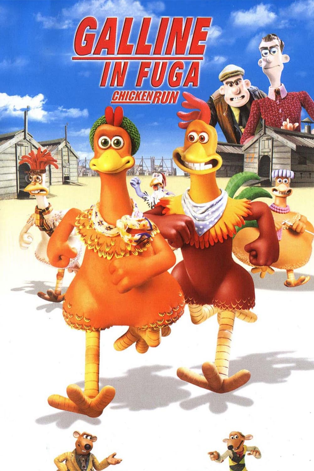 Locandina di Galline in fuga