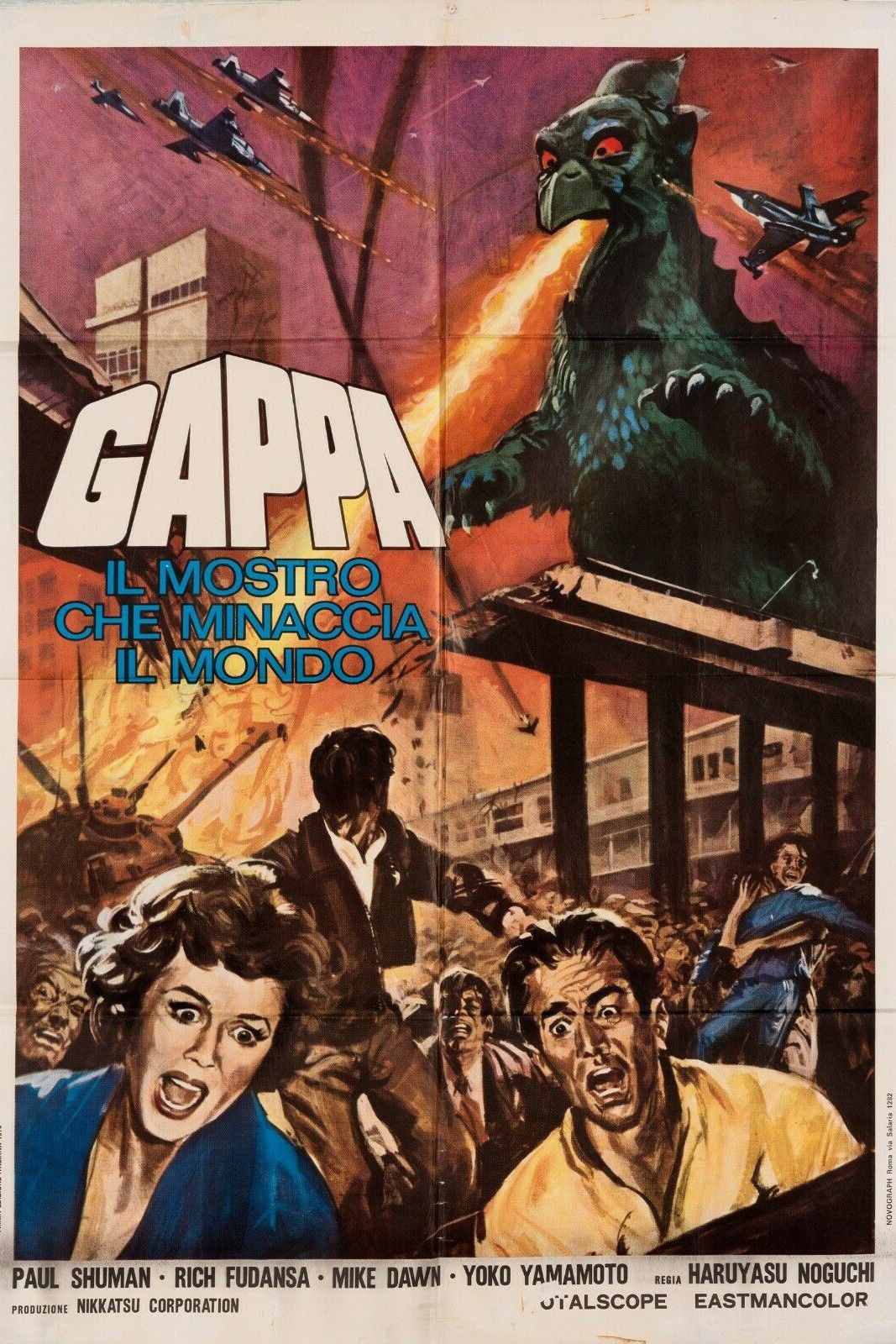 Locandina di Gappa - Il mostro che minaccia il mondo