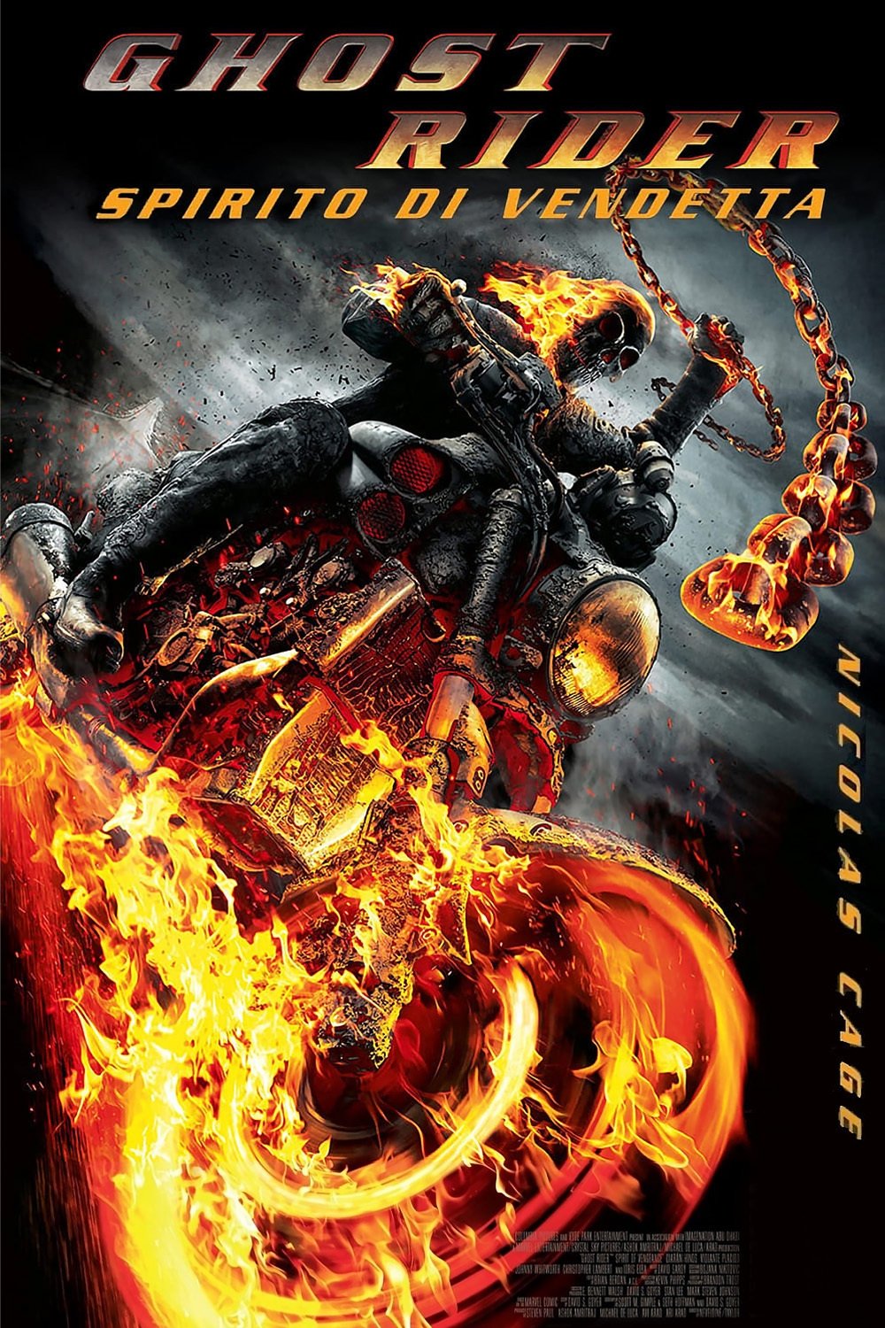 Locandina di Ghost Rider - Spirito di vendetta