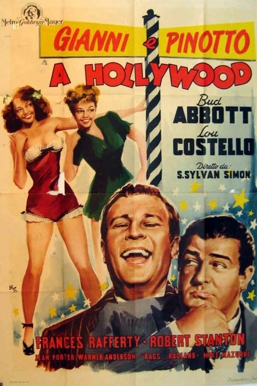 Locandina di Gianni e Pinotto a Hollywood