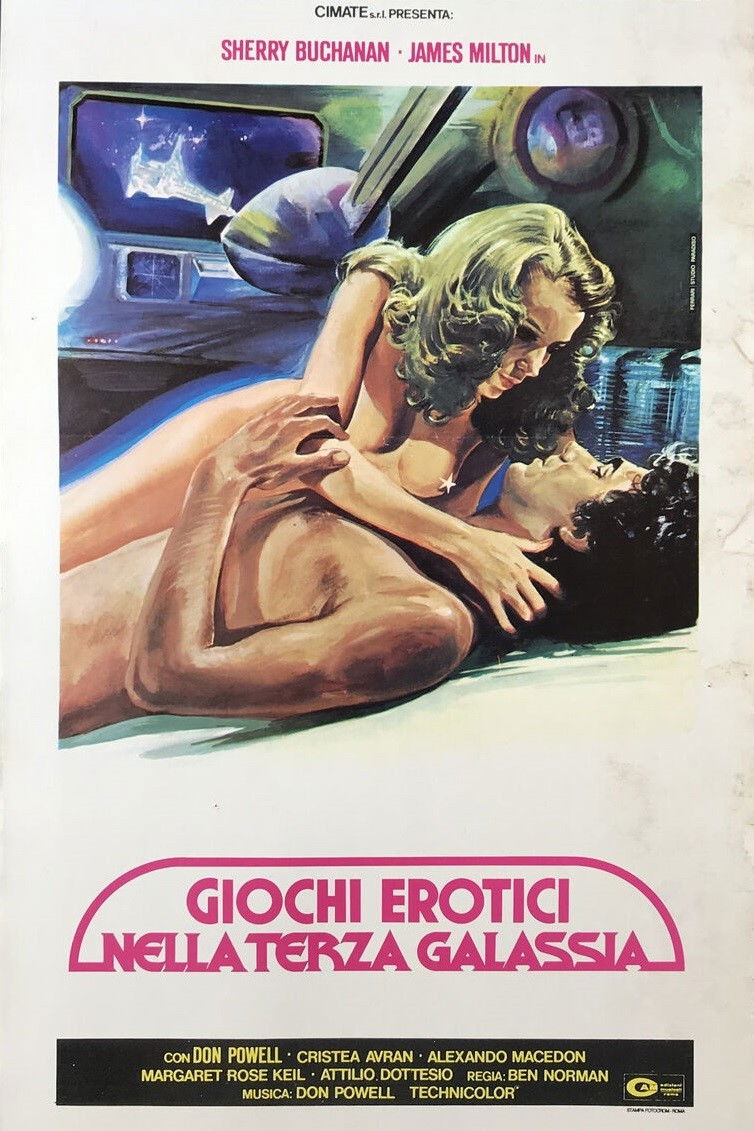 Locandina di Giochi erotici nella terza galassia