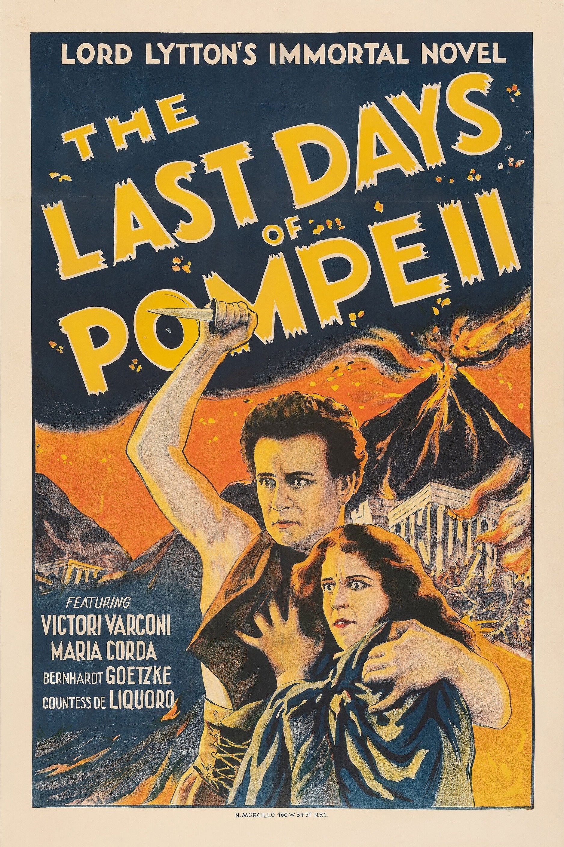 Locandina di Gli ultimi giorni di Pompei