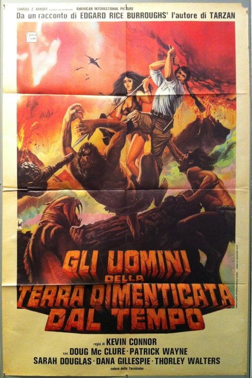 Locandina di Gli uomini della terra dimenticata dal tempo