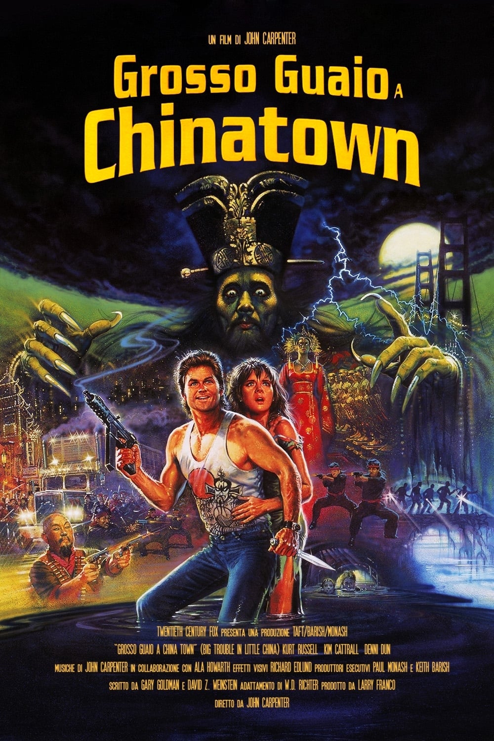 Locandina di Grosso guaio a Chinatown
