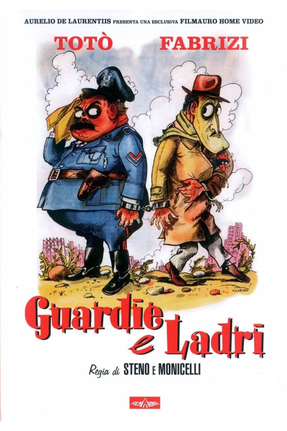 Locandina di Guardie e ladri
