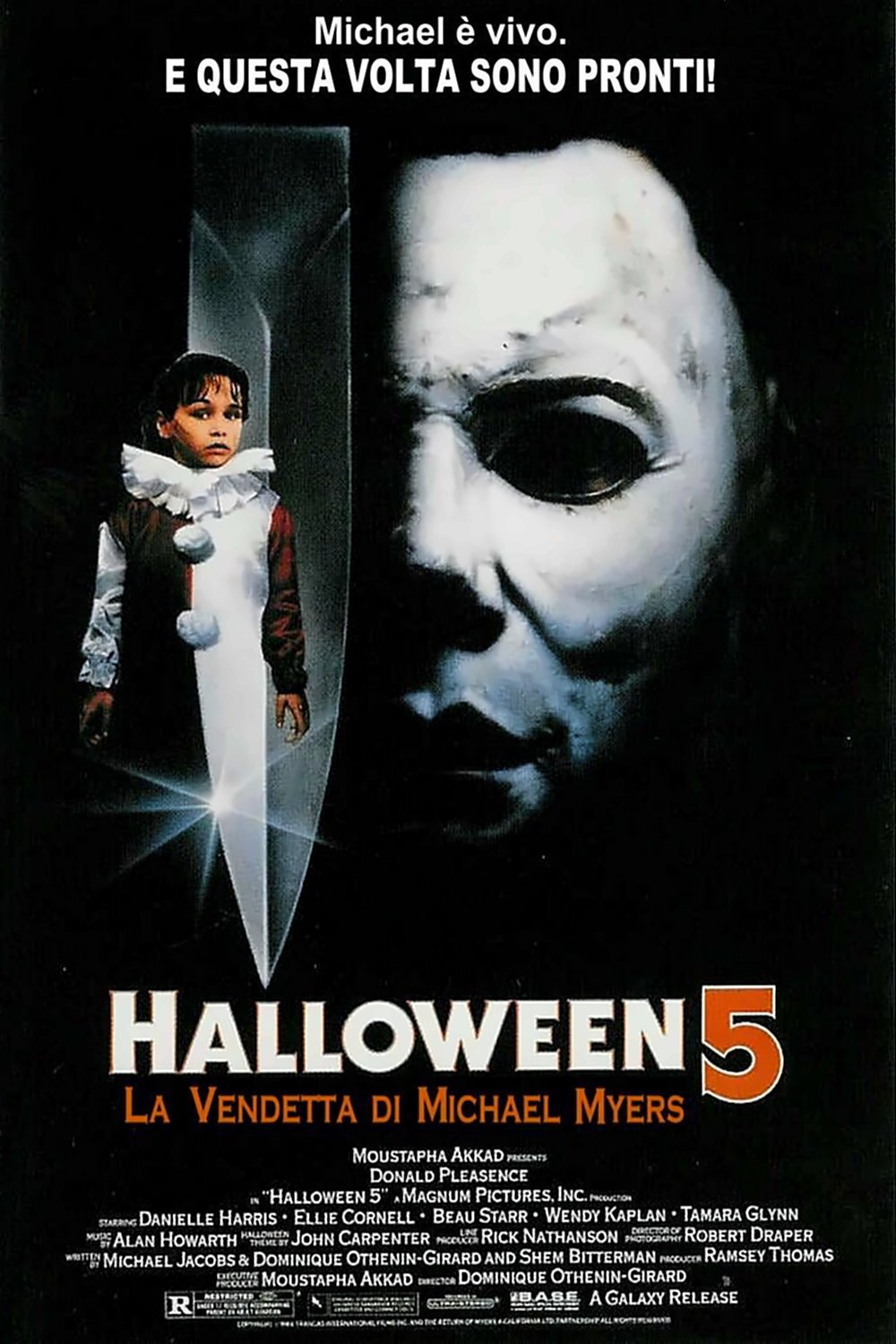 Locandina di Halloween 5 - La vendetta di Michael Myers