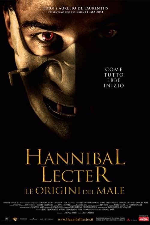 Locandina di Hannibal Lecter - Le origini del male