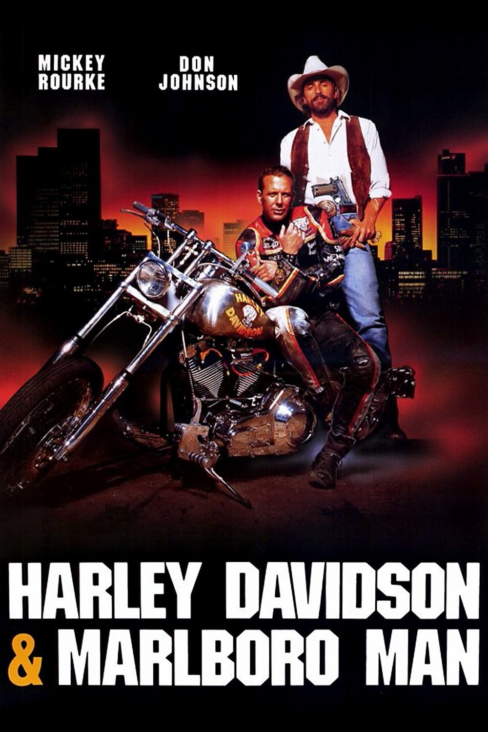 Locandina di Harley Davidson e Marlboro Man