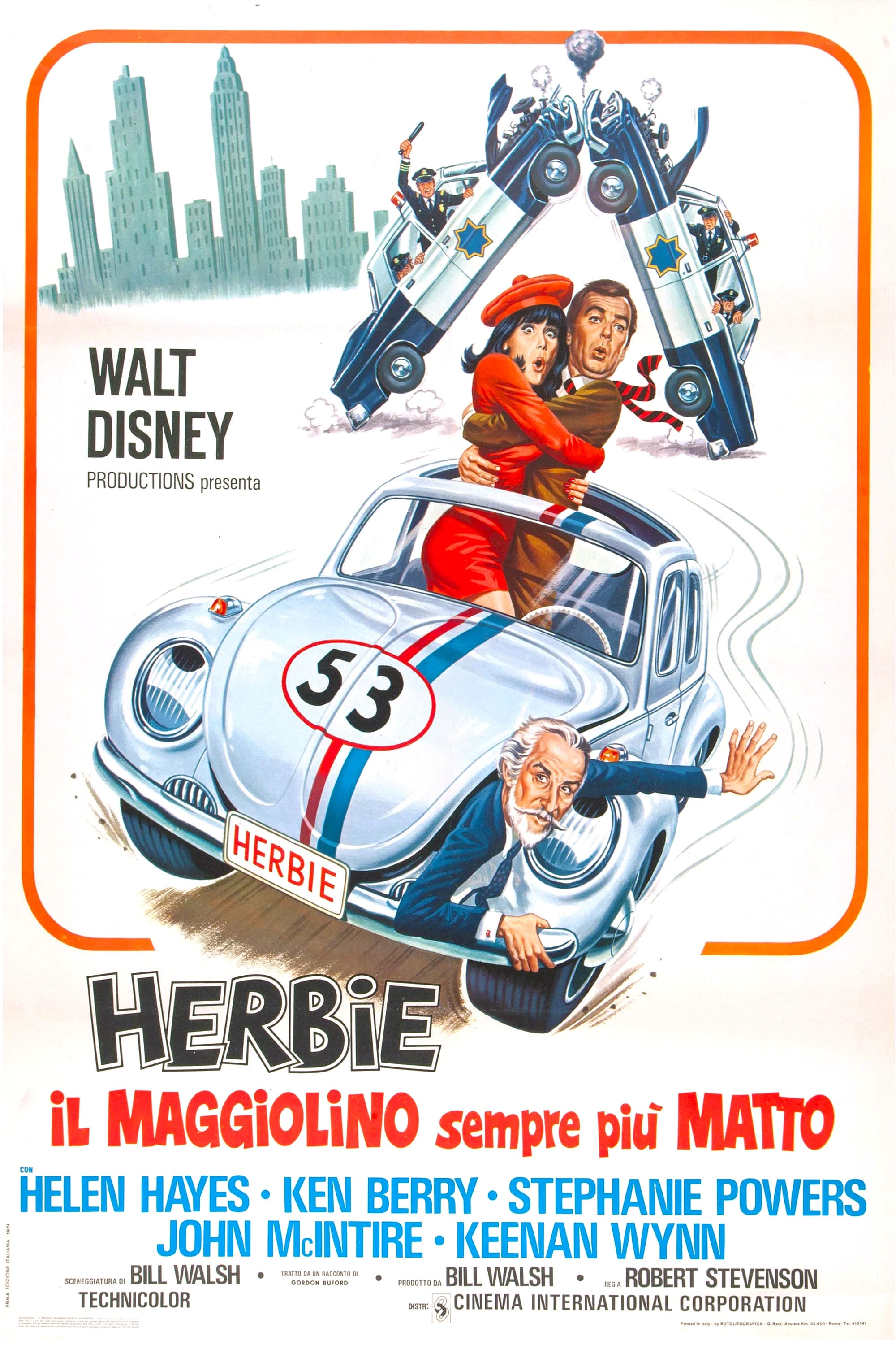 Locandina di Herbie il maggiolino sempre più matto