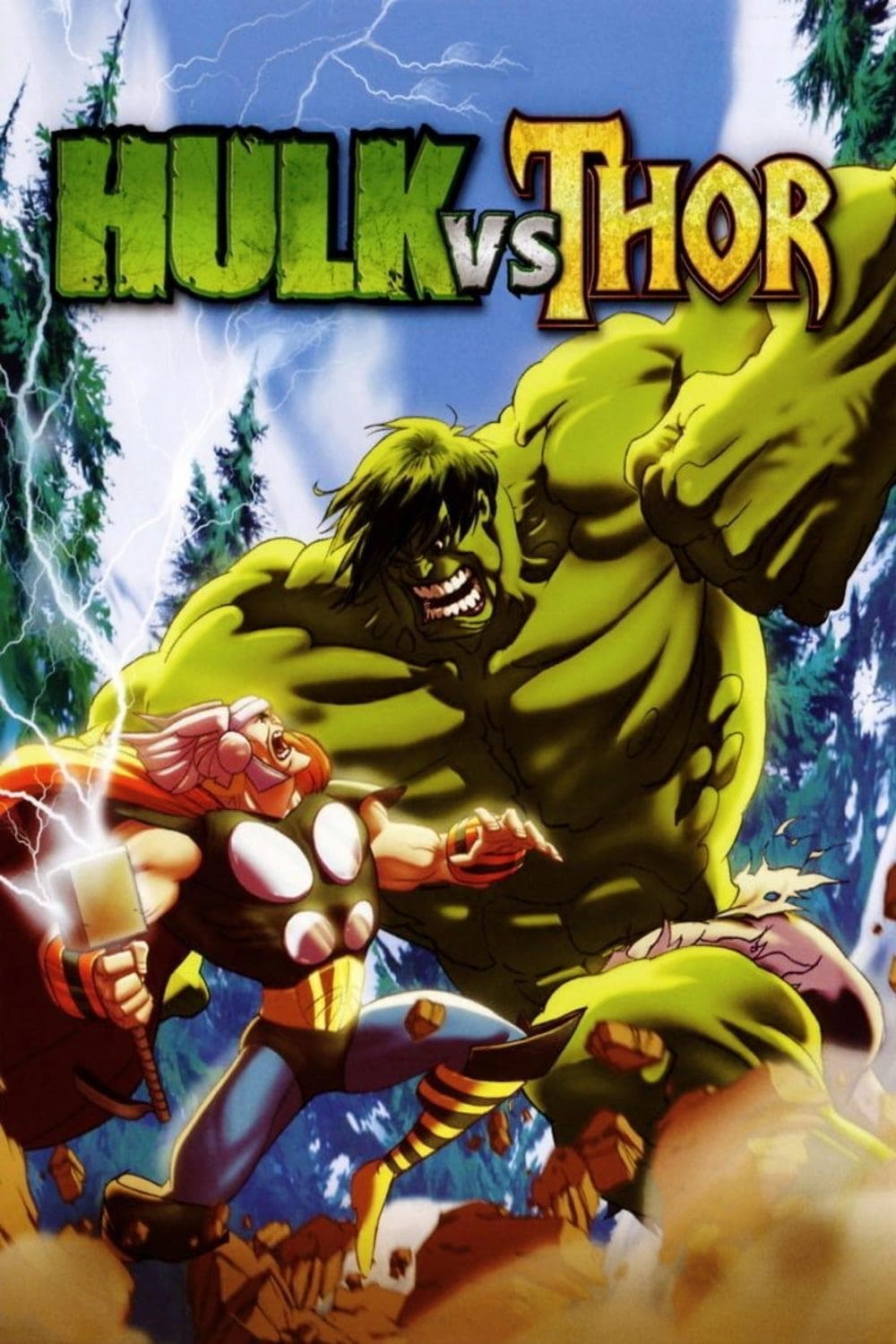 Locandina di Hulk vs. Thor