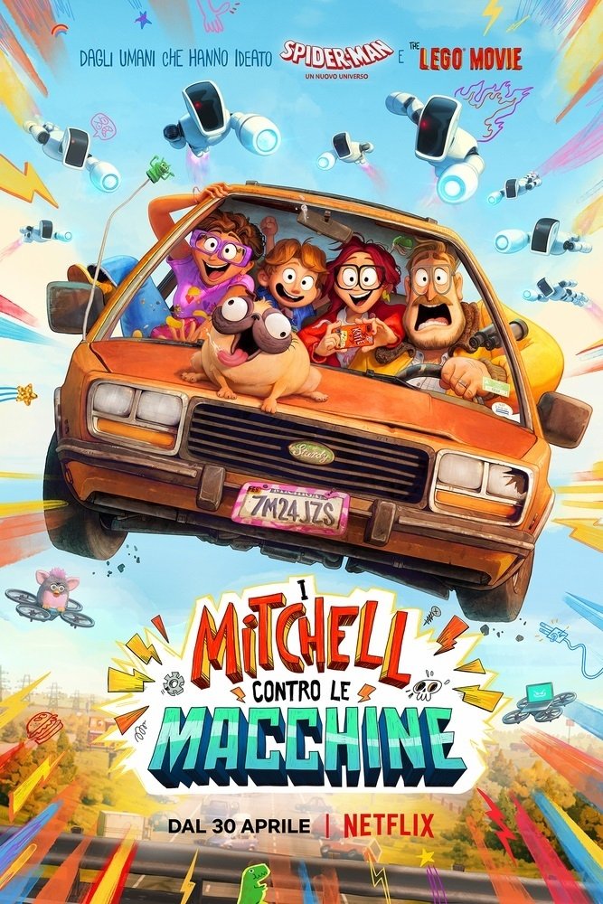 Locandina di I Mitchell contro le macchine