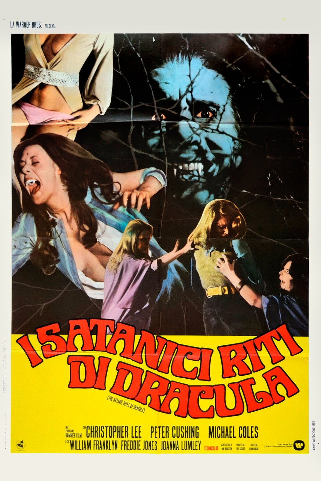 Locandina di I satanici riti di Dracula