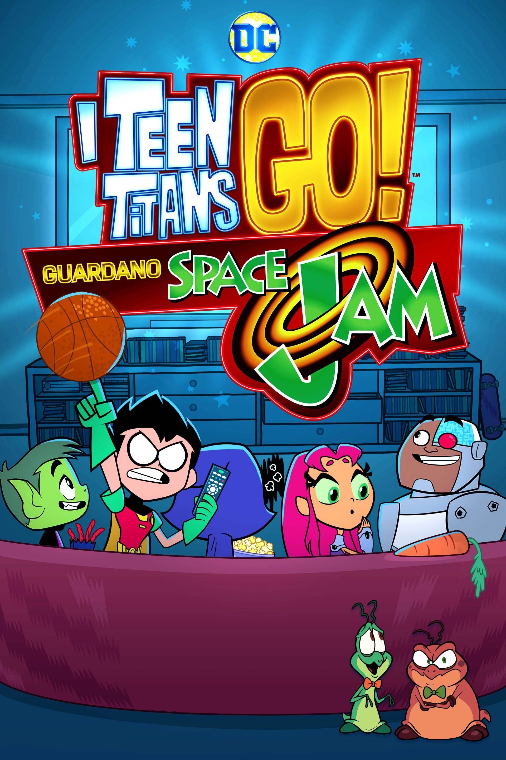 Locandina di I Teen Titans Go! guardano Space Jam