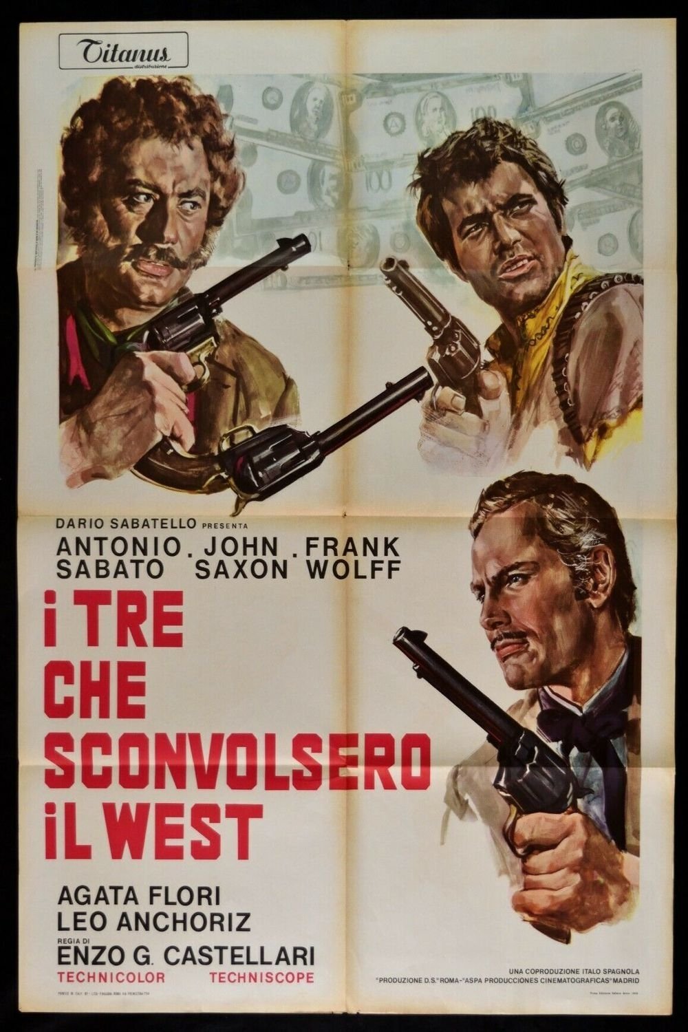 Locandina di I Tre Che Sconvolsero Il West