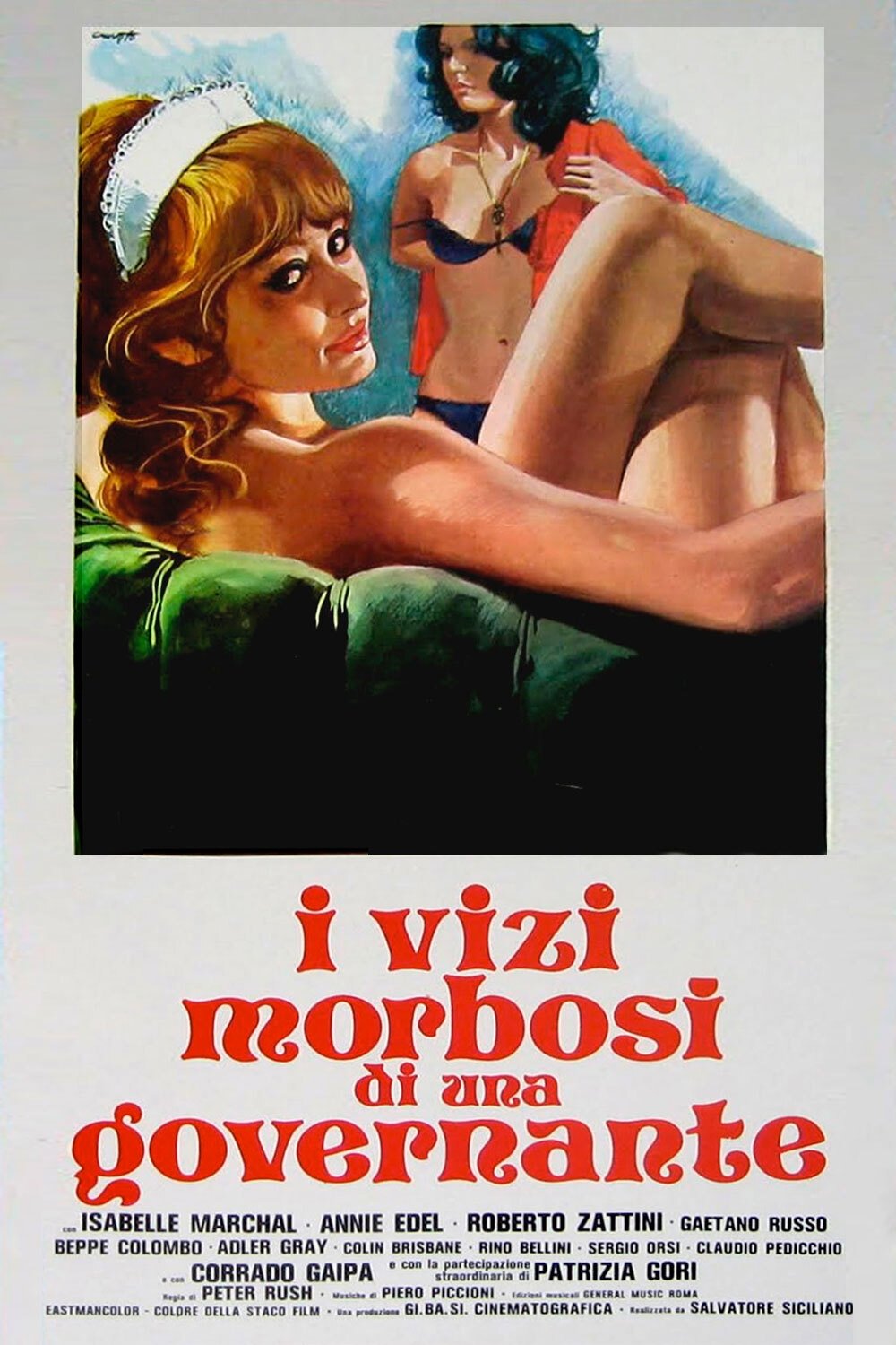 Locandina di I vizi morbosi di una governante