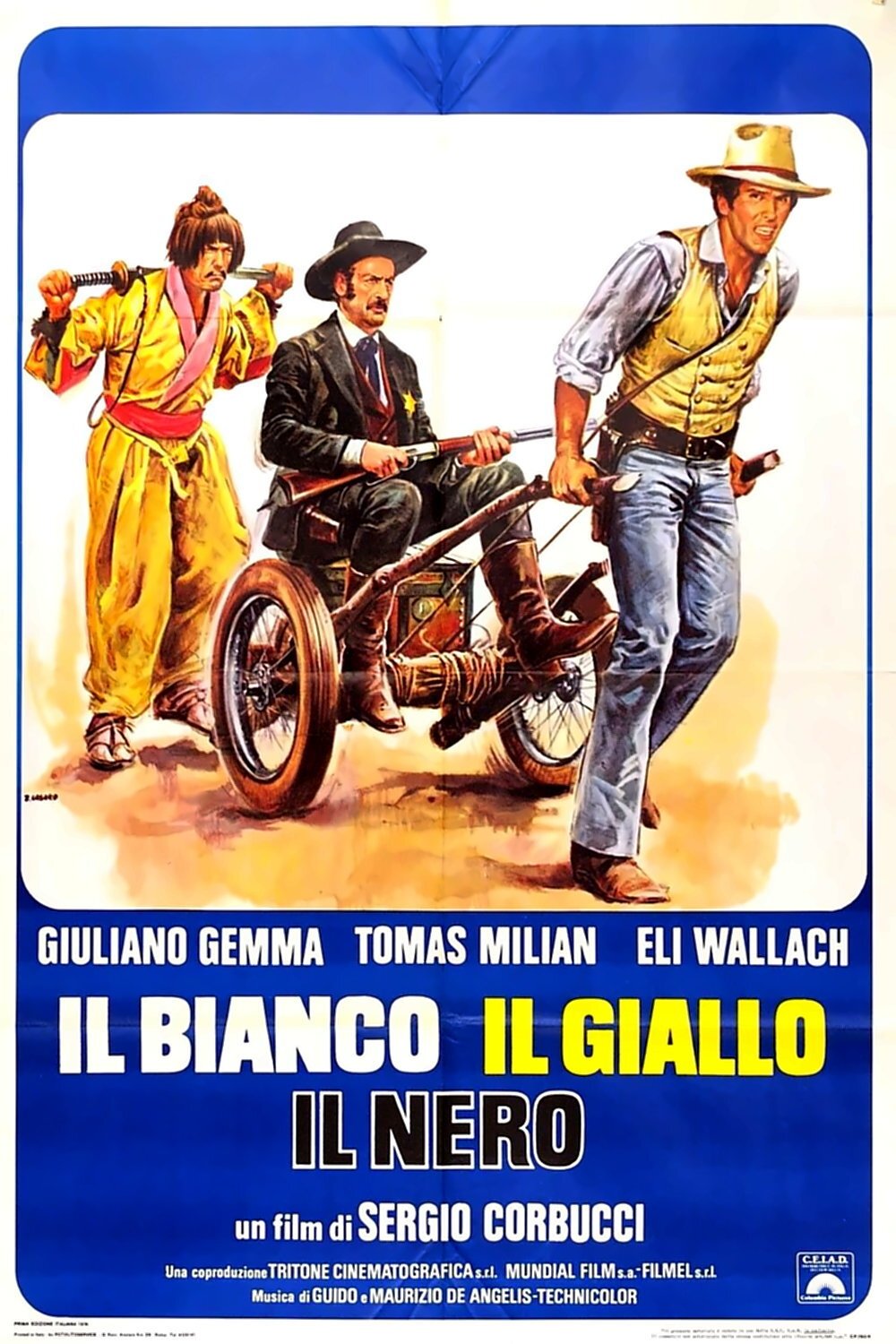 Locandina di Il bianco, il giallo, il nero