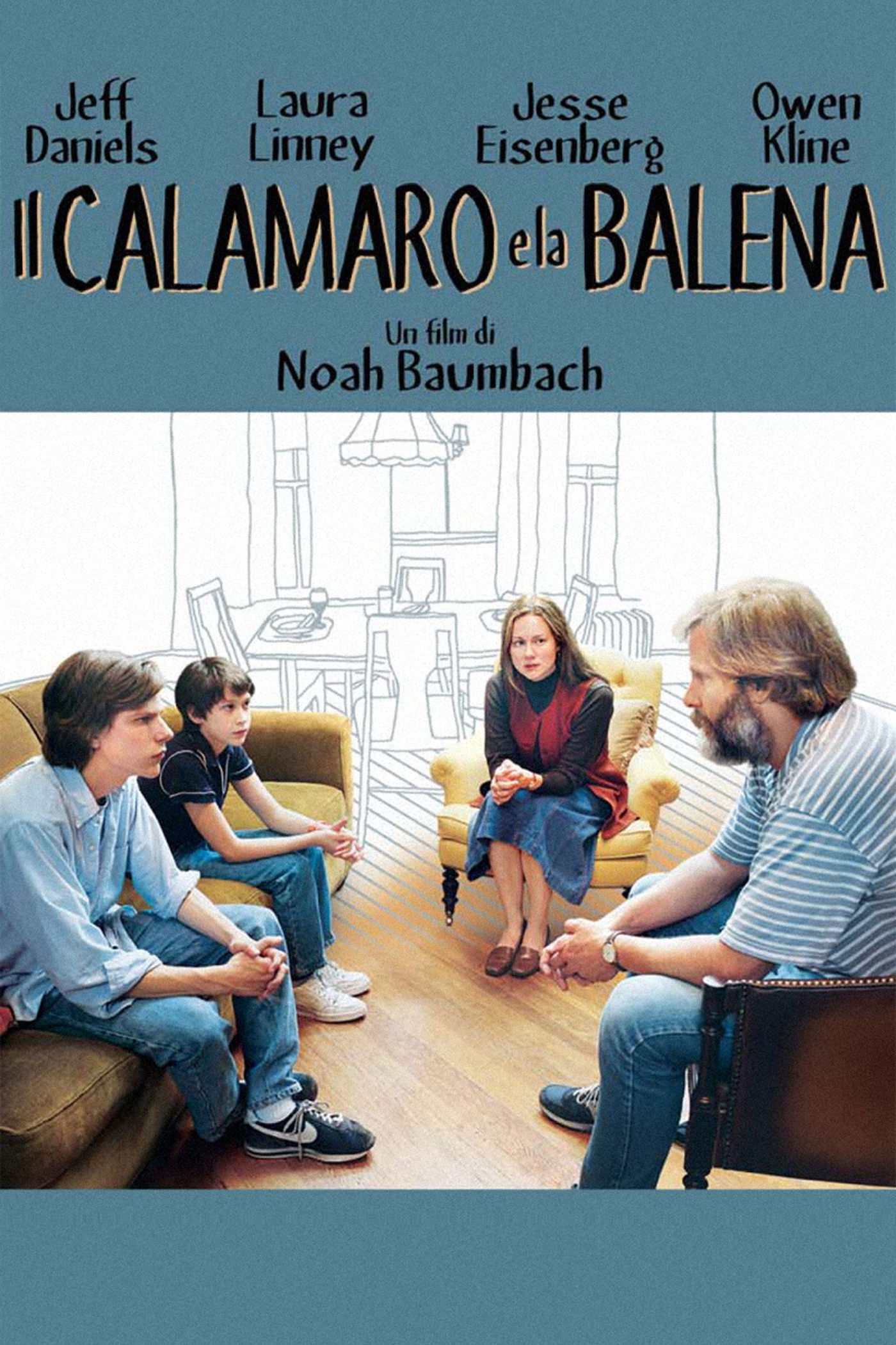 Locandina di Il calamaro e la balena
