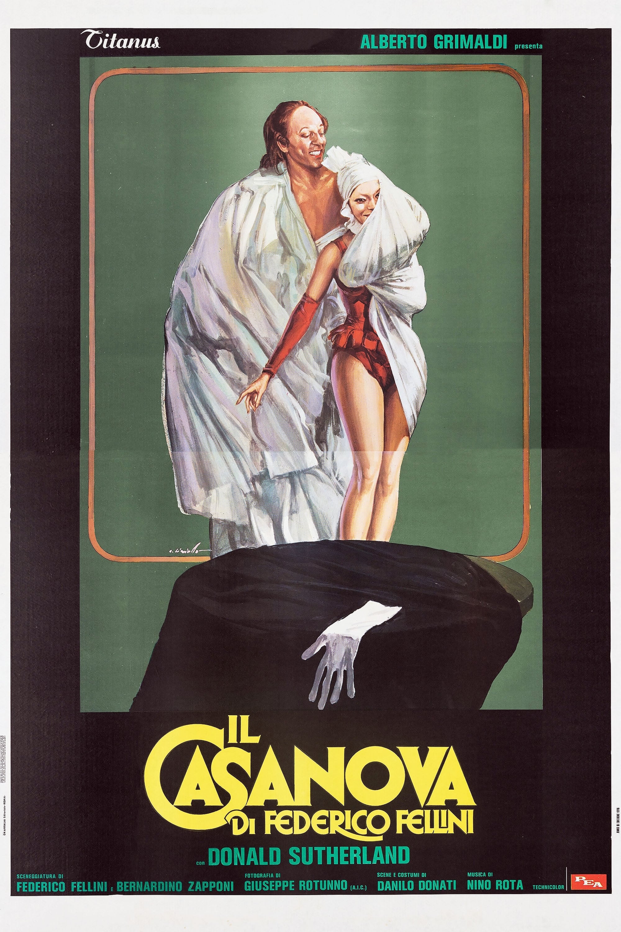 Locandina di Il Casanova di Federico Fellini