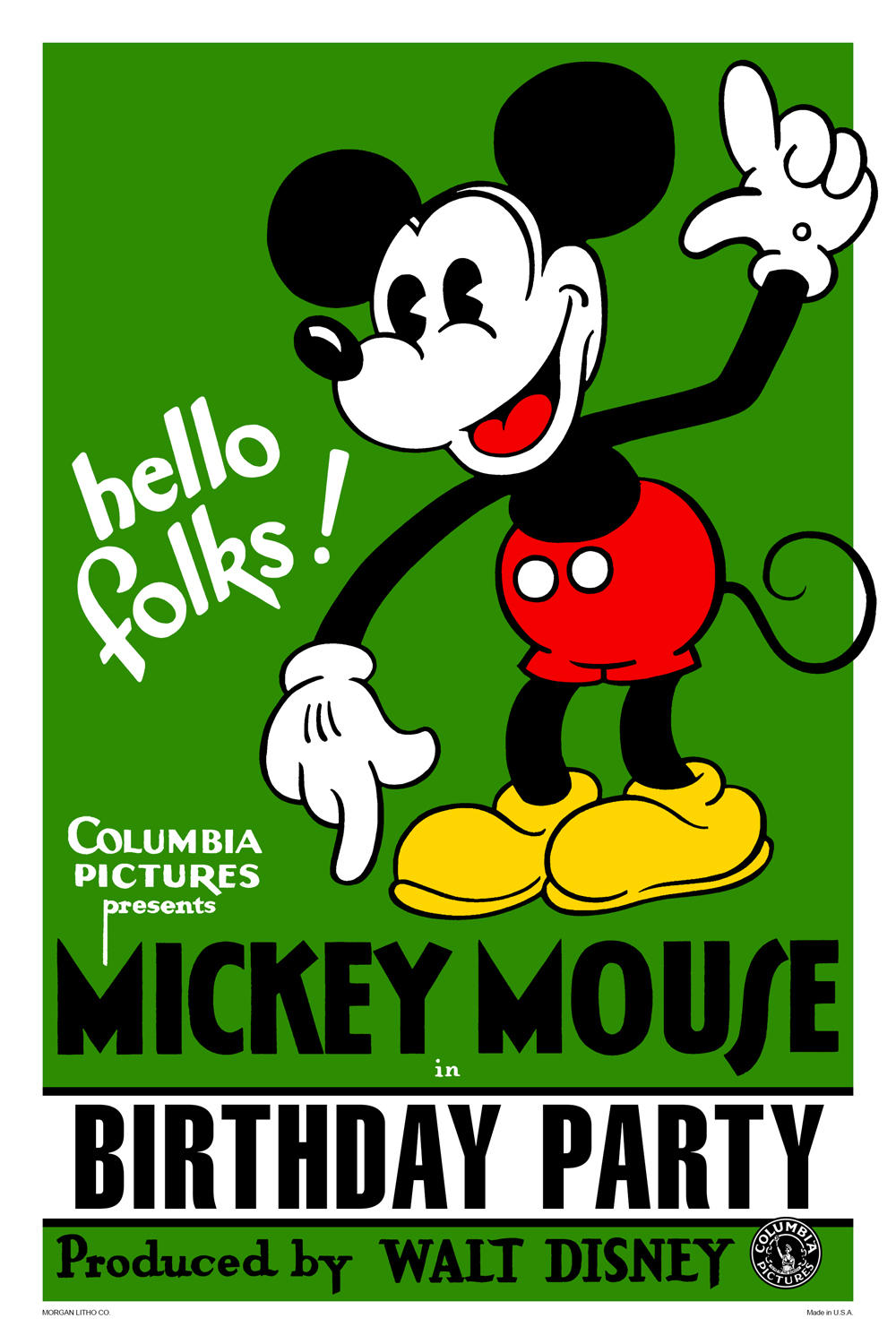 Locandina di Il compleanno di Topolino