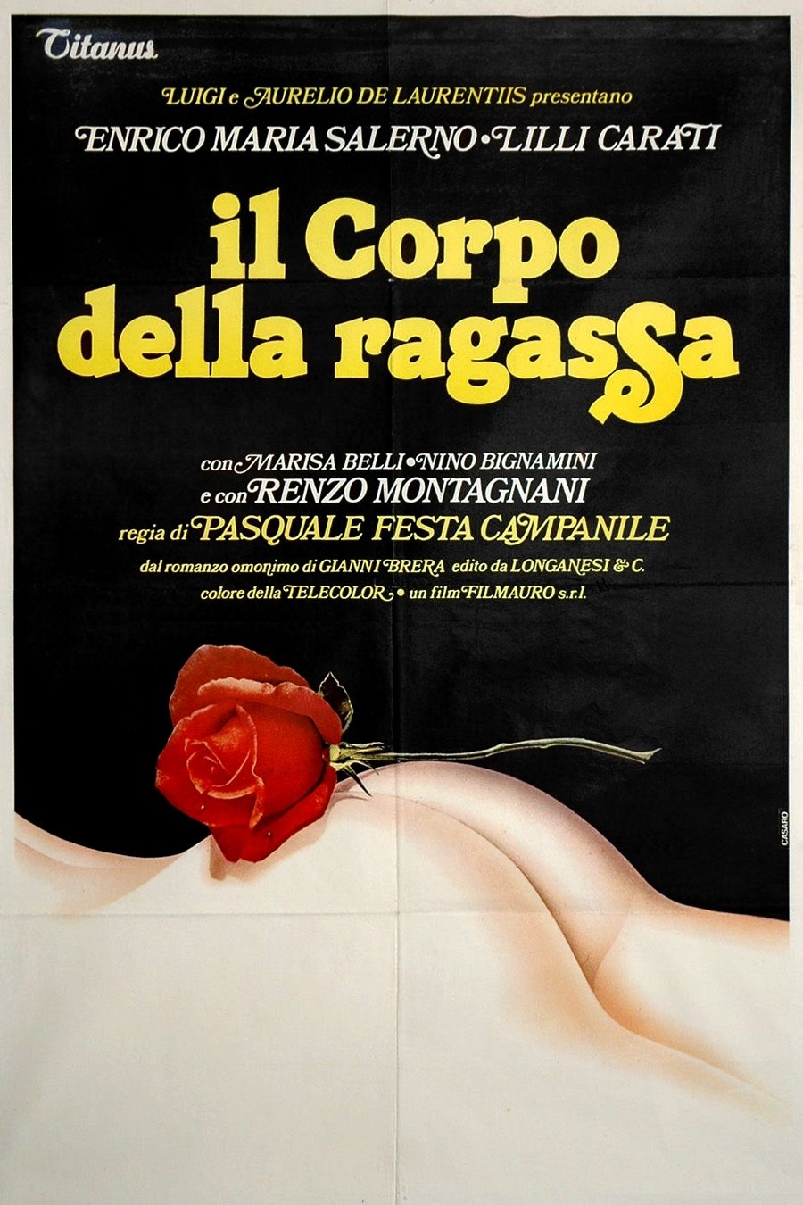 Locandina di Il corpo della ragassa