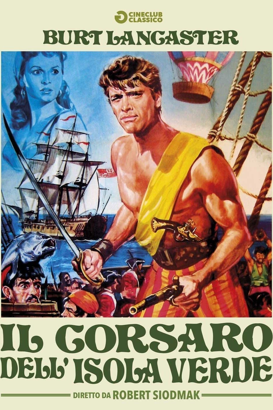 Locandina di Il corsaro dell'isola verde