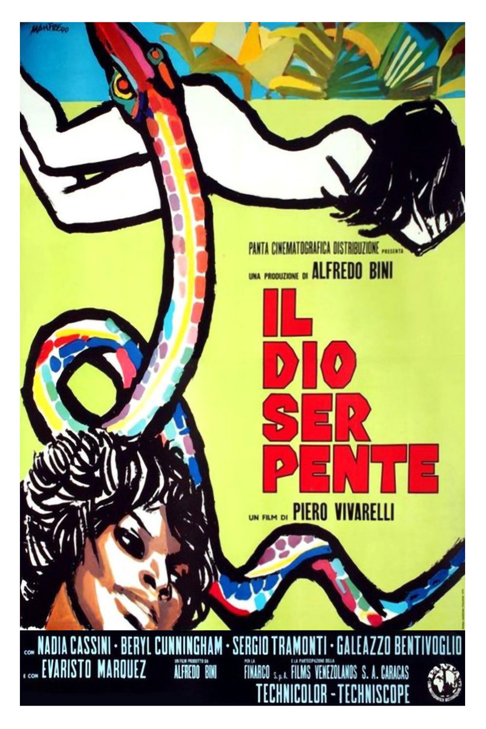 Locandina di Il dio serpente