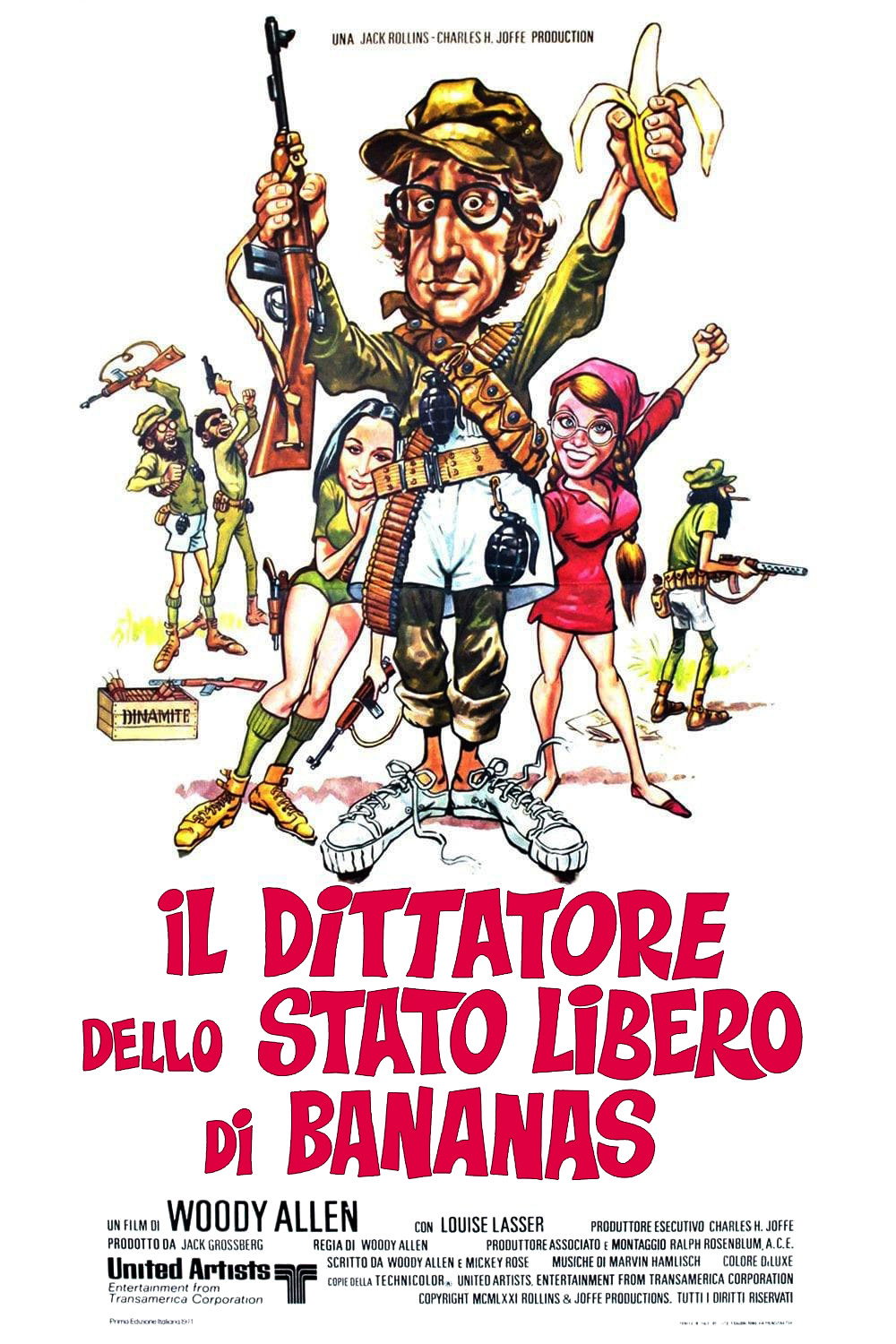 Locandina di Il dittatore dello stato libero di Bananas