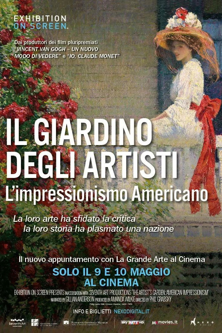 Locandina di Il giardino degli artisti - L'impressionismo americano
