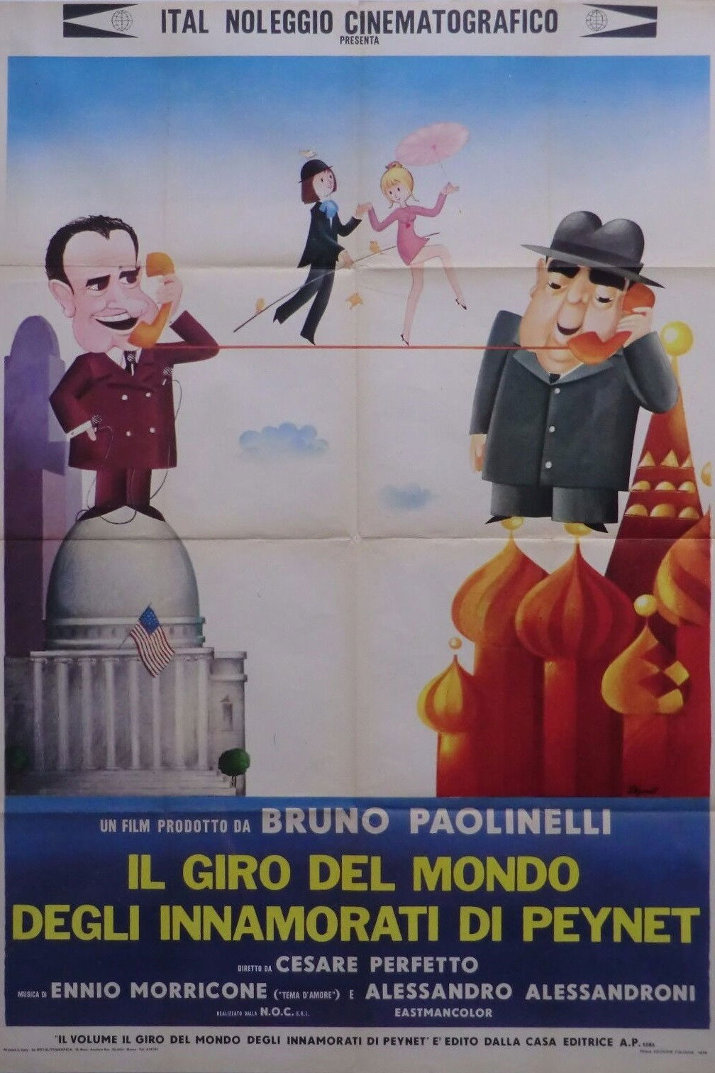Locandina di Il giro del mondo degli innamorati di Peynet