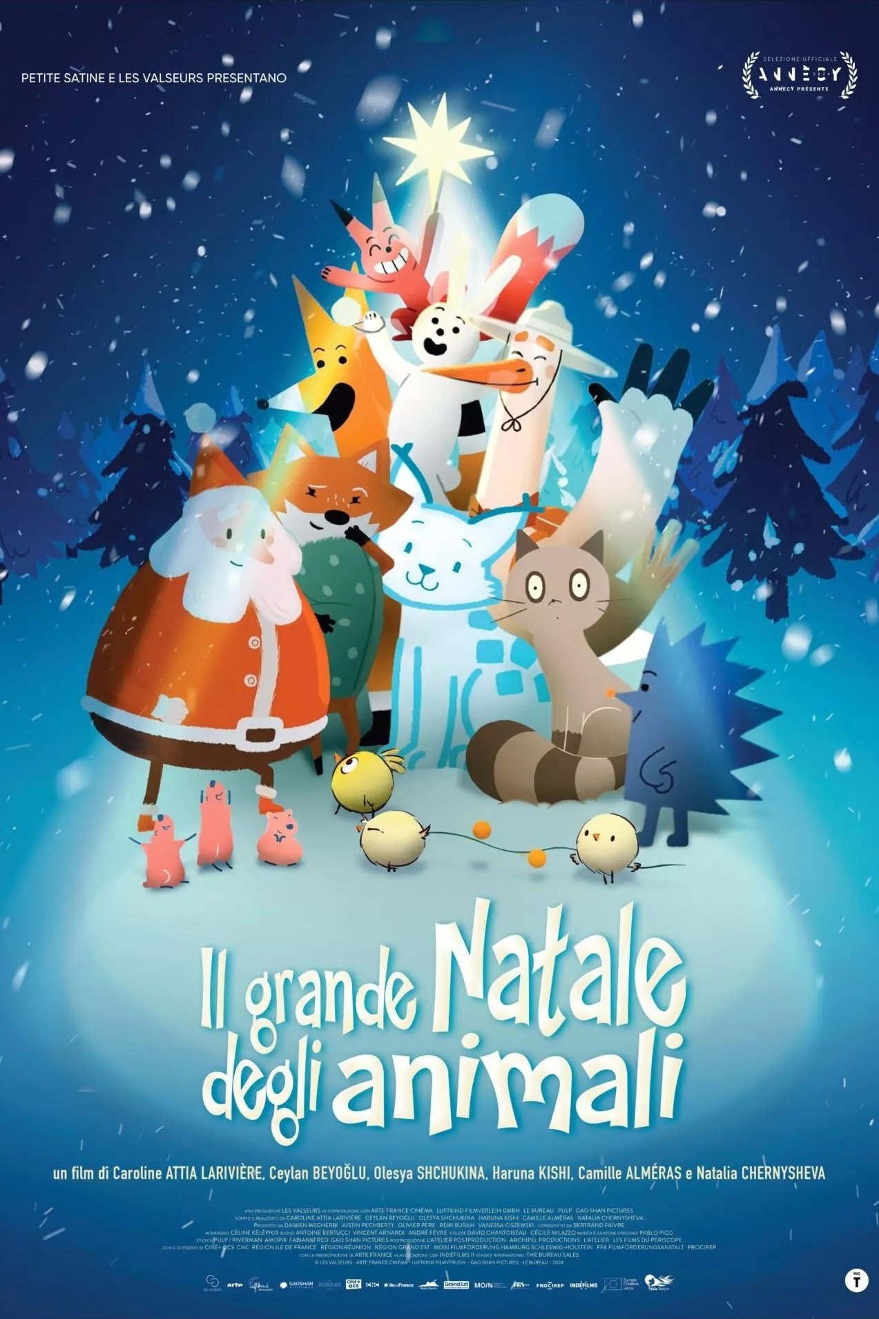 Locandina di Il grande Natale degli animali