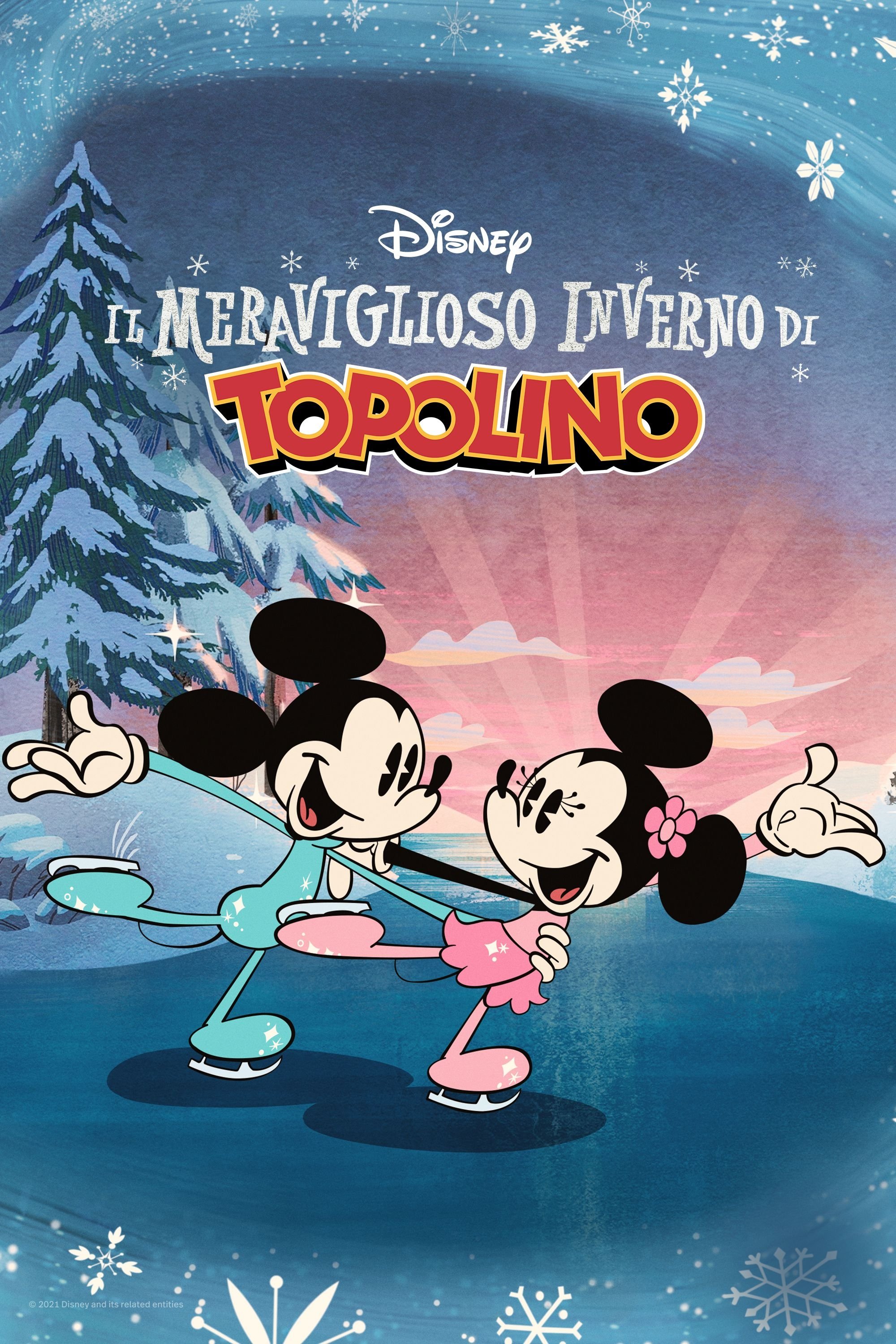 Locandina di Il meraviglioso inverno di Topolino