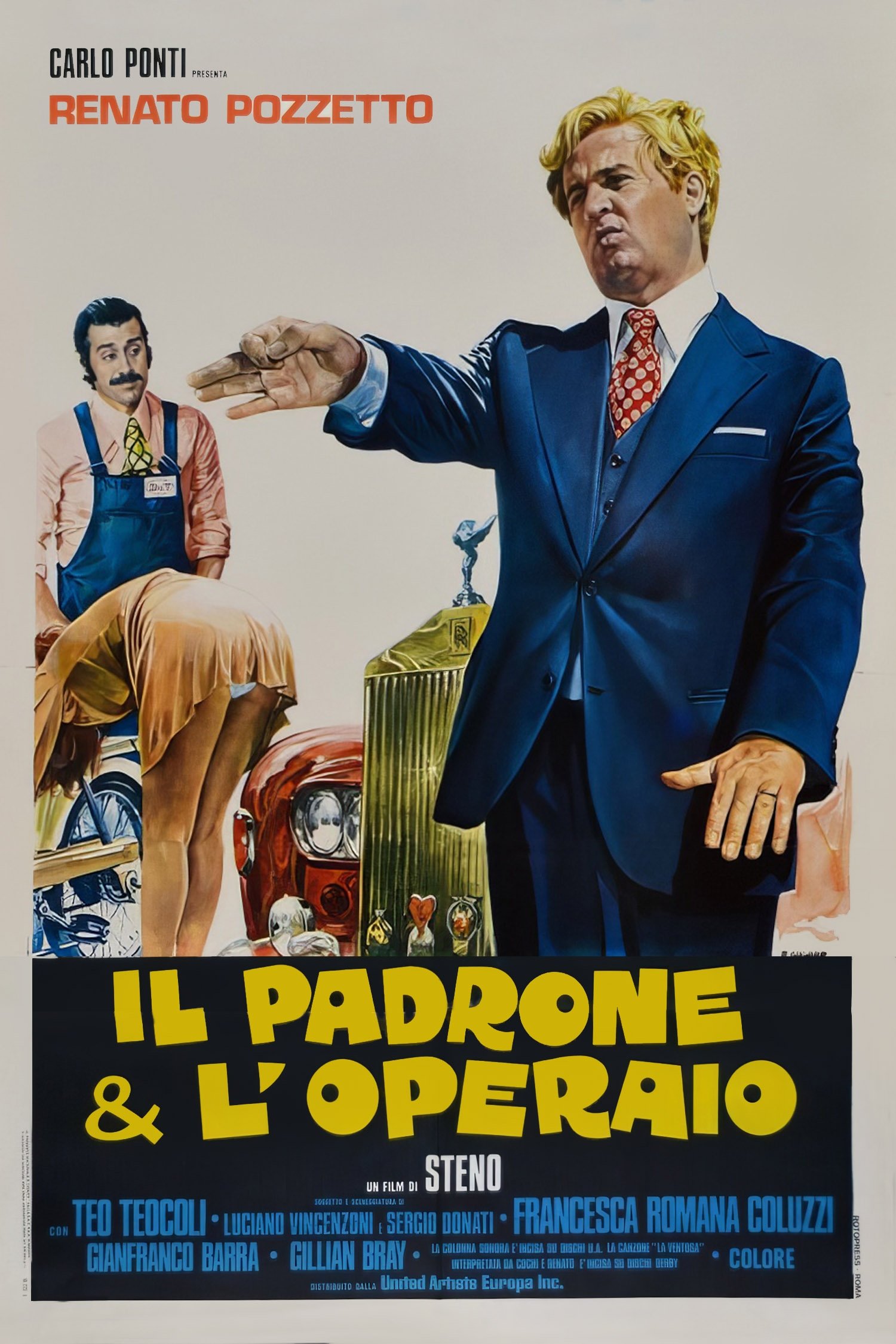 Locandina di Il padrone e l'operaio