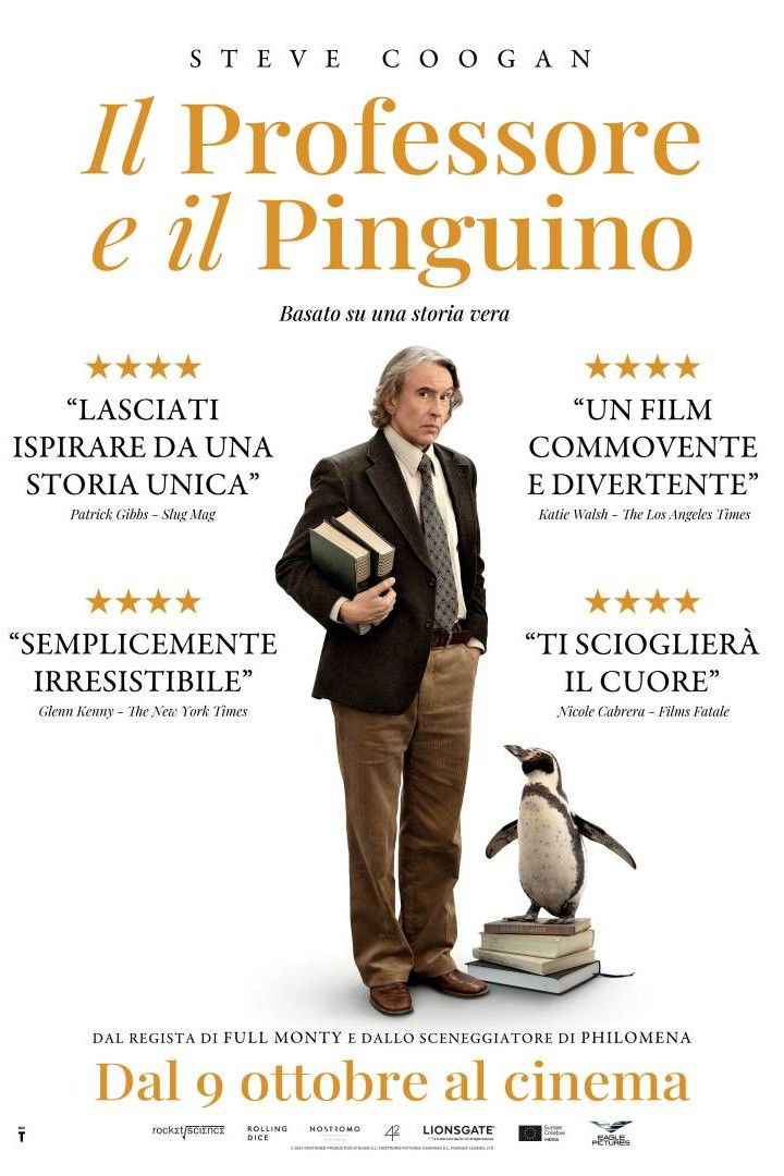 Locandina di Il professore e il pinguino