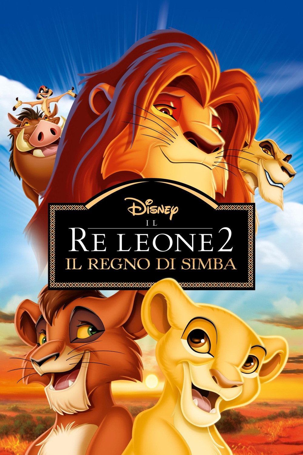 Locandina di Il re leone II - Il regno di Simba