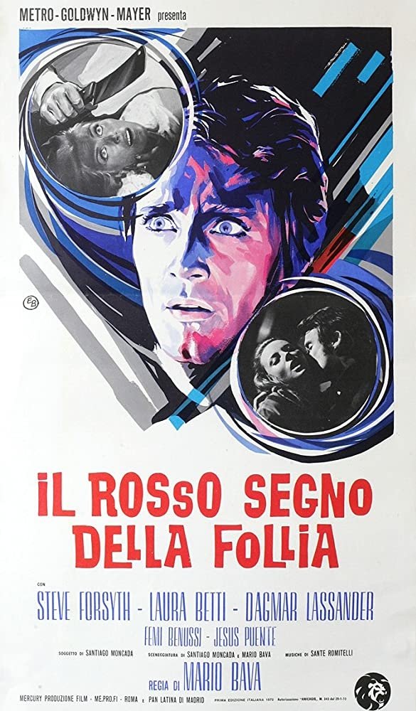 Locandina di Il rosso segno della follia