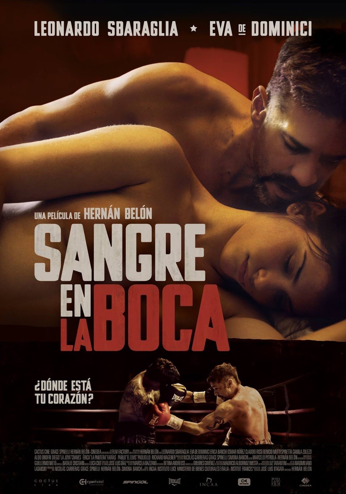 Locandina di Il sangue in bocca