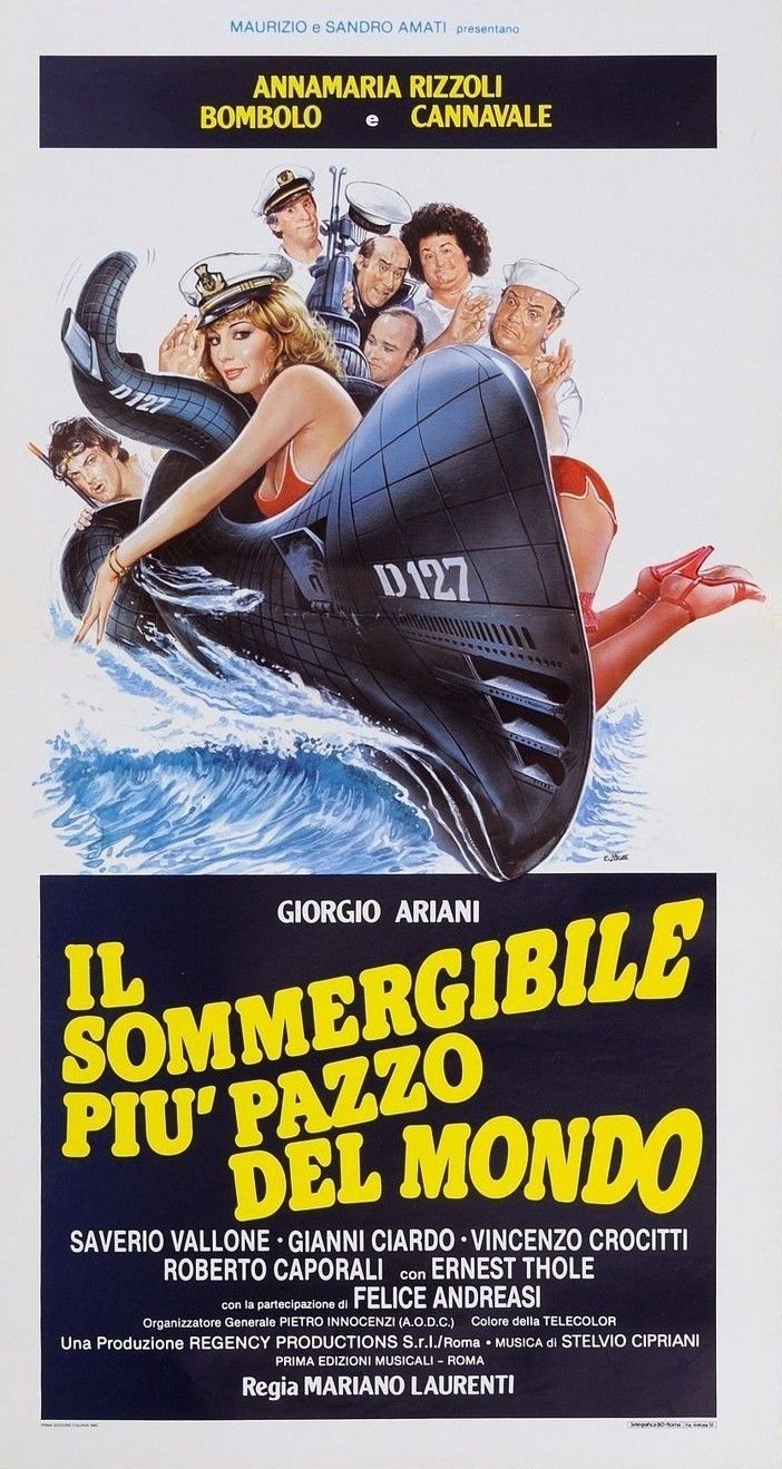 Locandina di Il sommergibile più pazzo del mondo