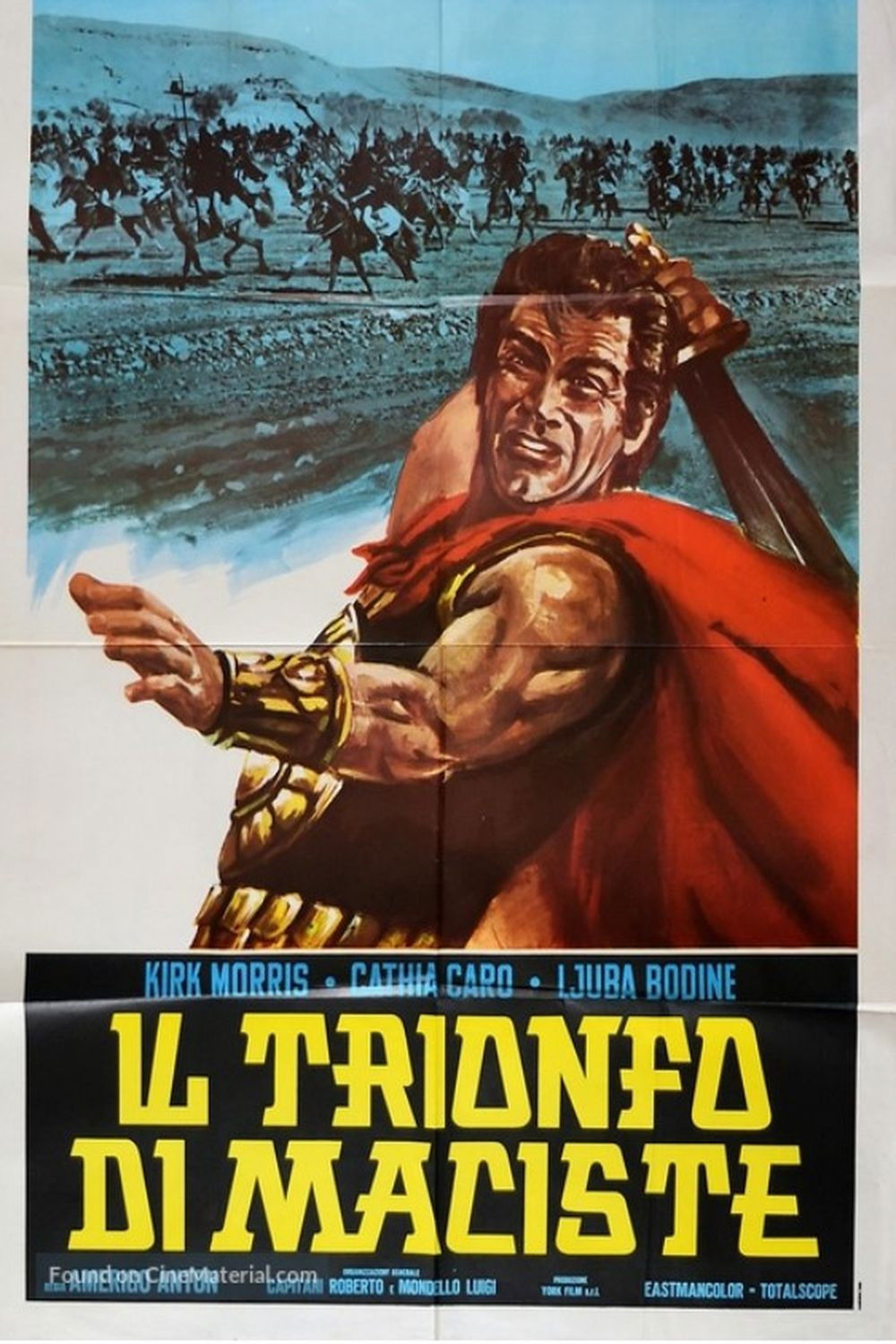 Locandina di Il trionfo di Maciste