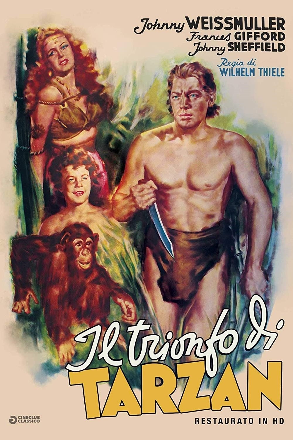 Locandina di Il trionfo di Tarzan