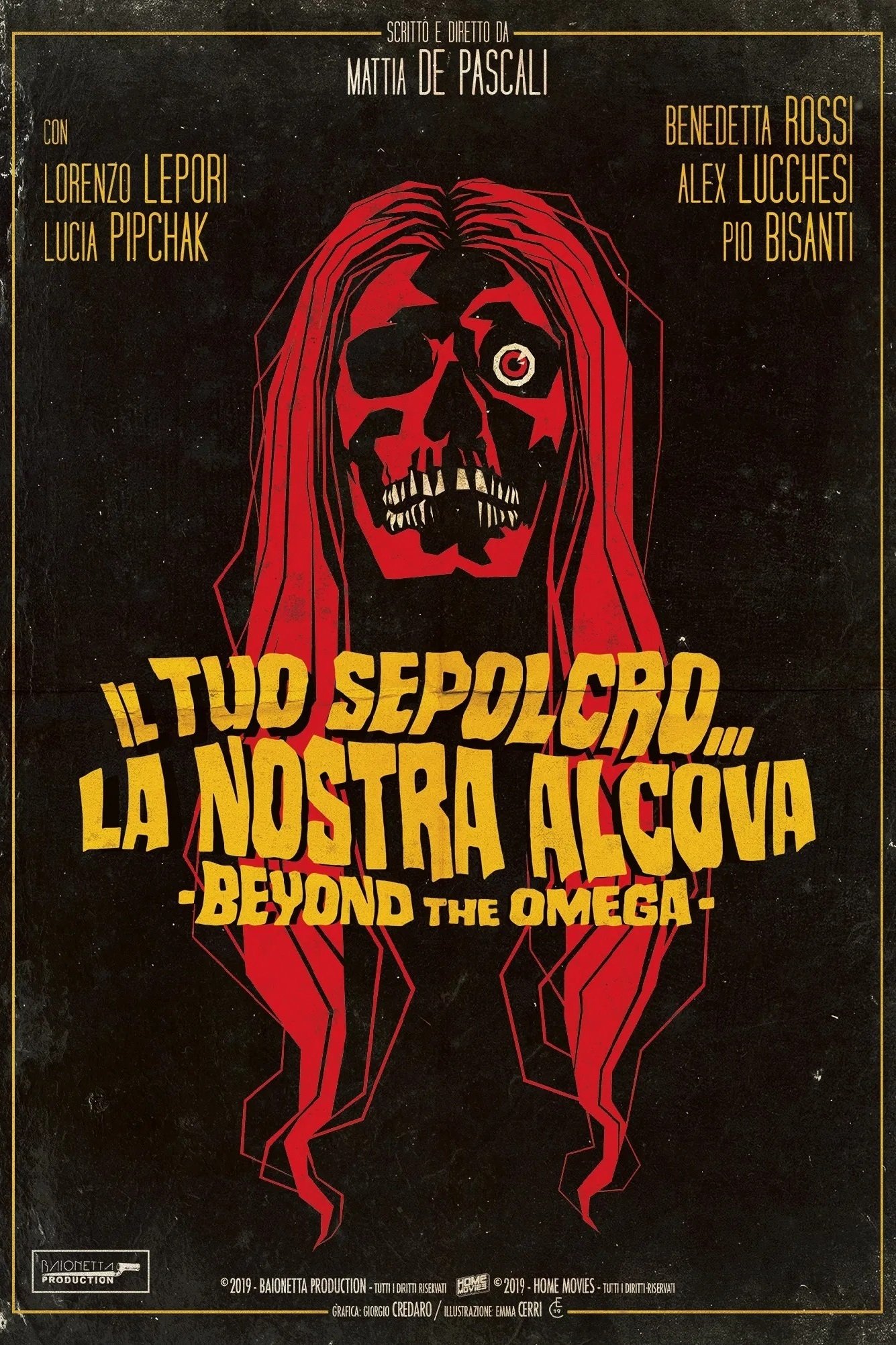Locandina di Il tuo sepolcro... la nostra alcova - Beyond the Omega