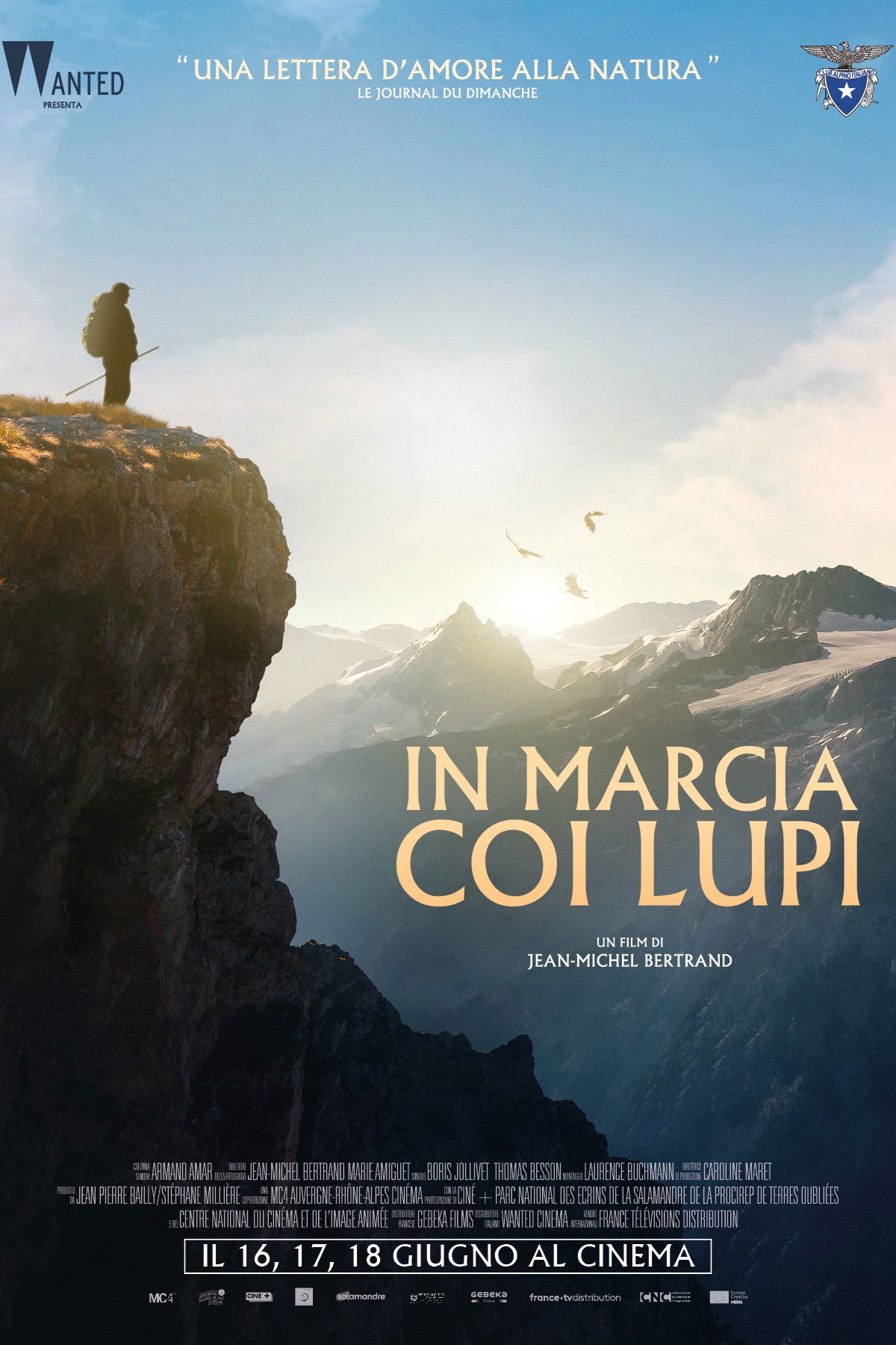 Locandina di In marcia coi lupi