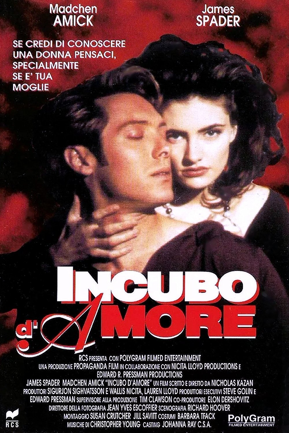 Locandina di Incubo d'amore