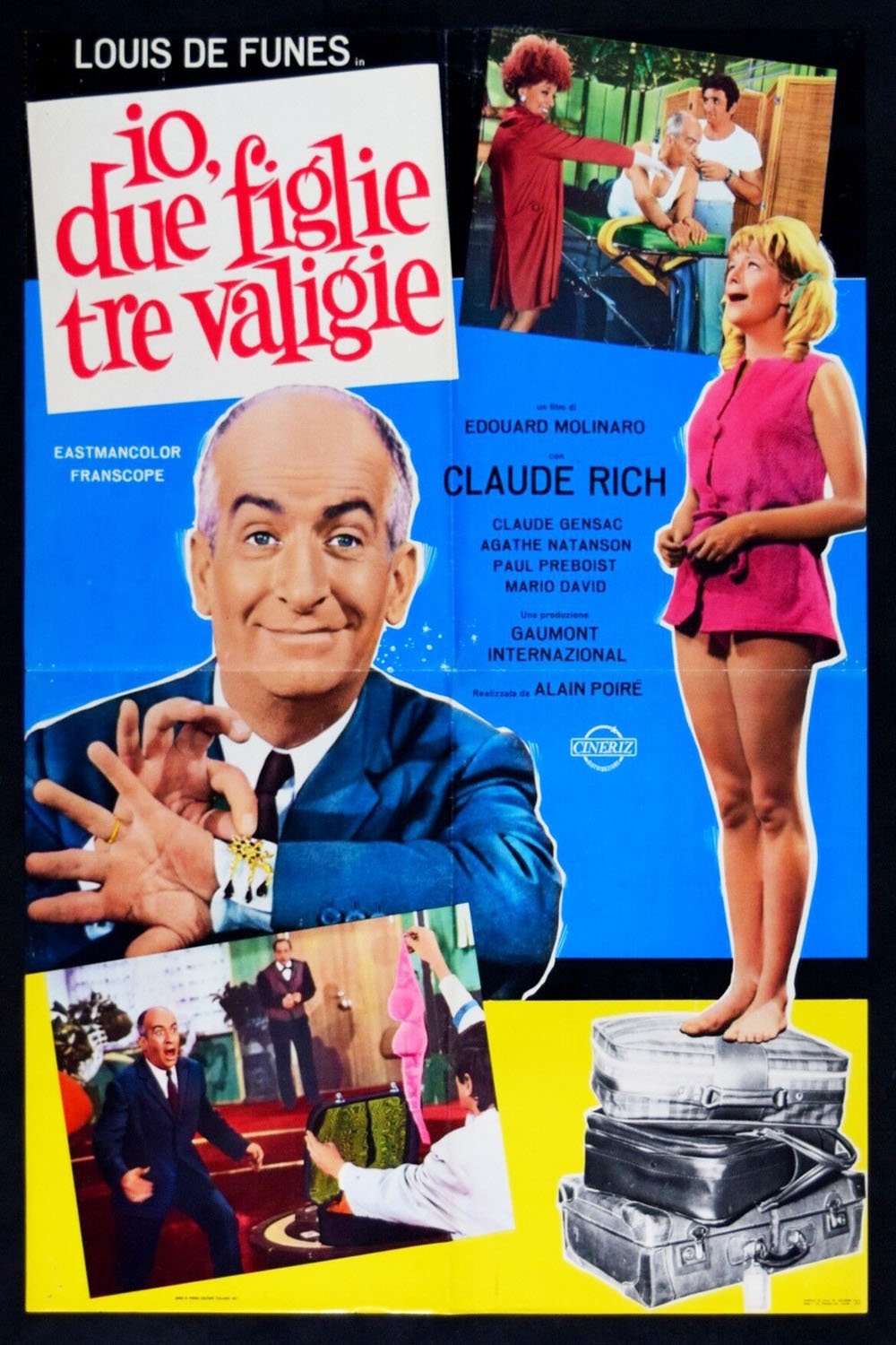 Locandina di Io, due figlie, tre valigie