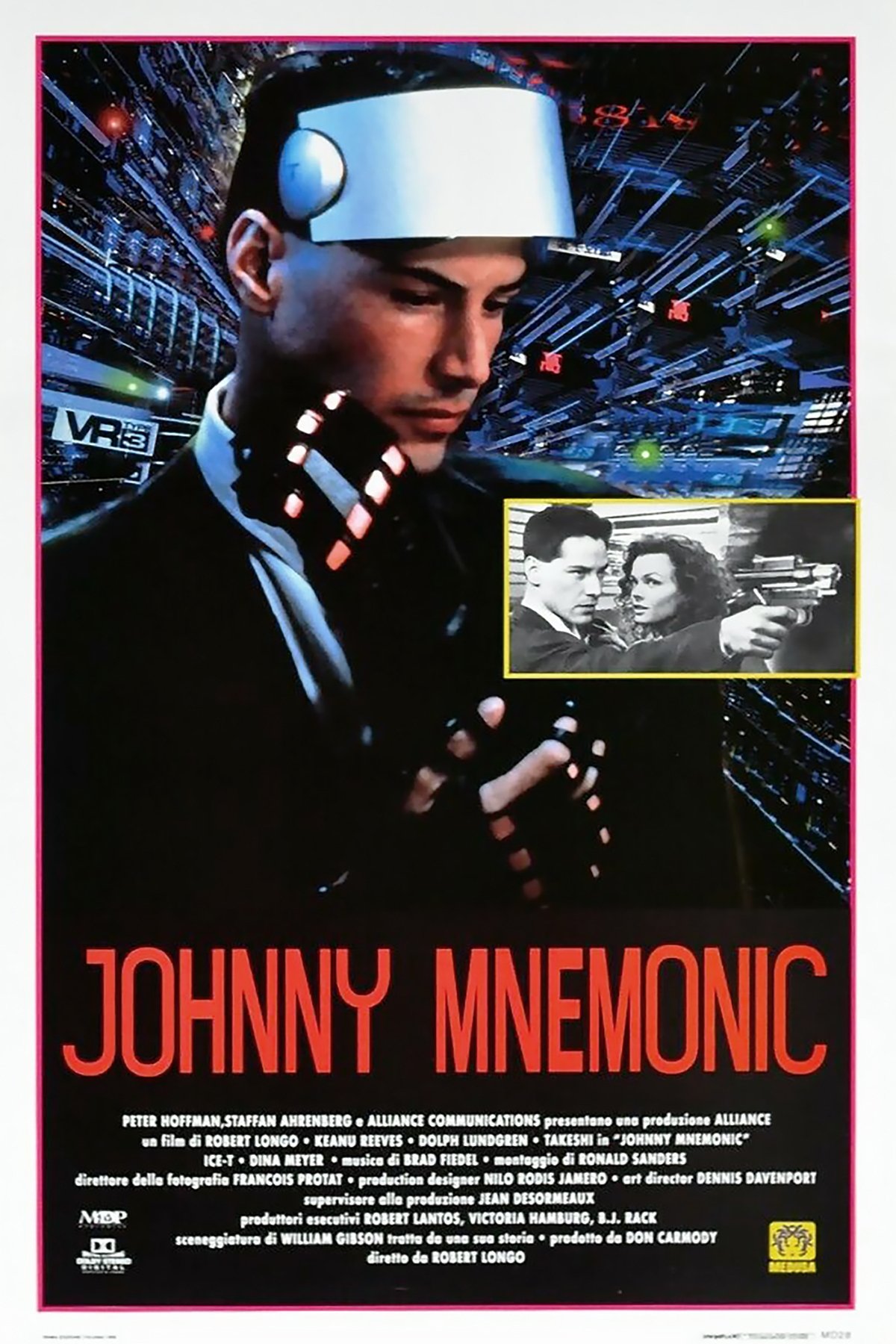 Locandina di Johnny Mnemonic