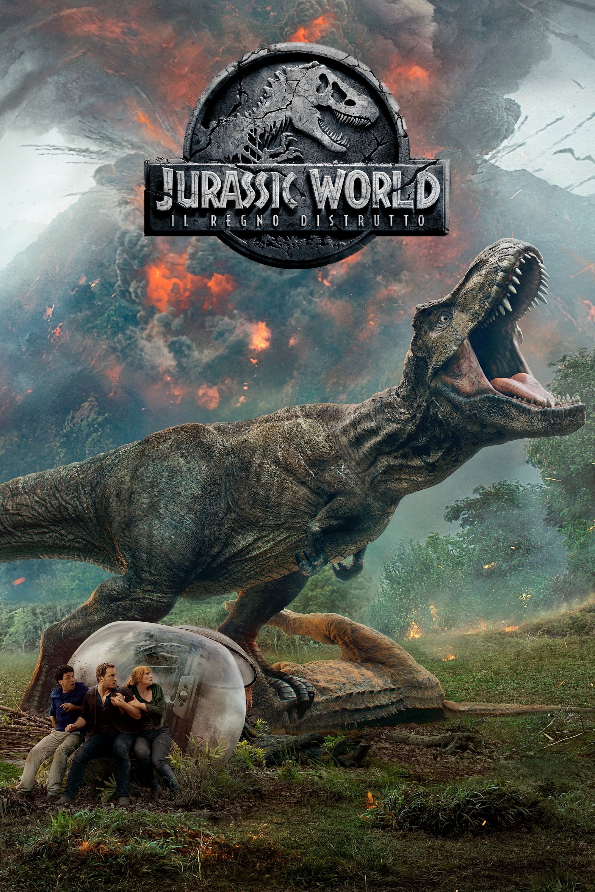 Locandina di Jurassic World – Il regno distrutto